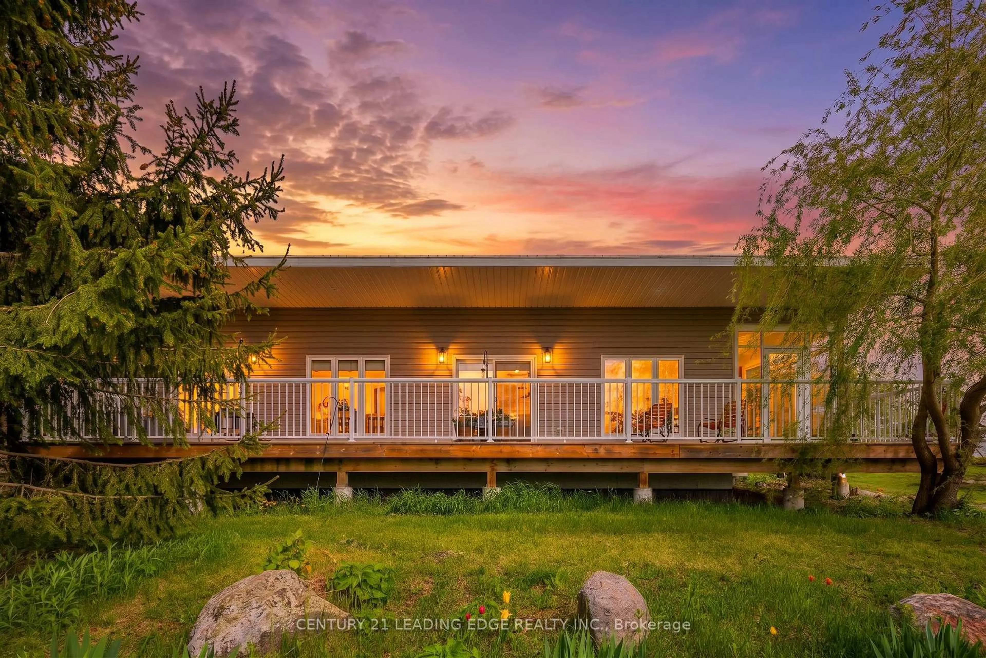 Patio, water/lake/river/ocean view for 801 Ballyduff Rd, Kawartha Lakes Ontario L0A 1K0