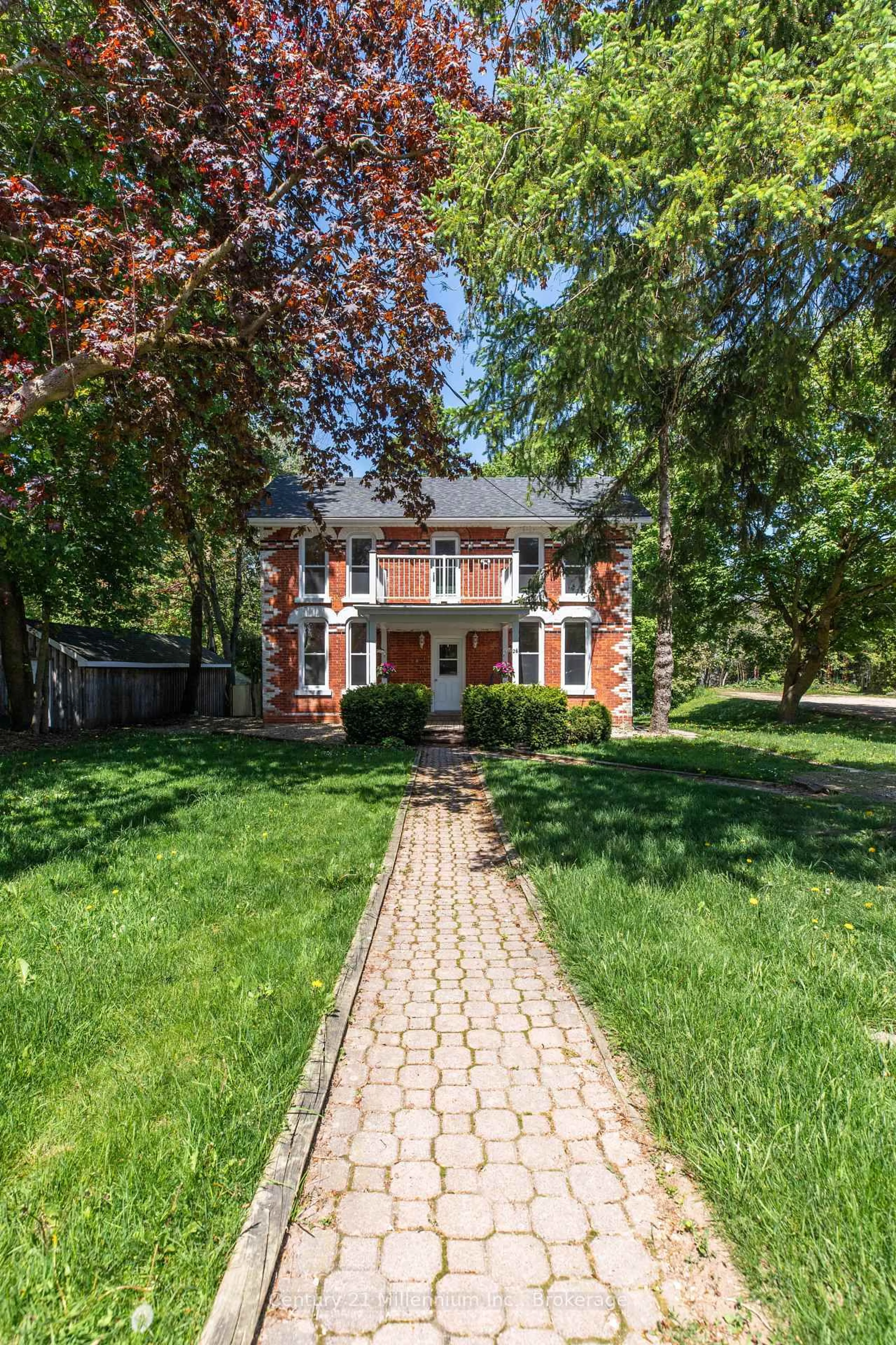 Home with brick exterior material, street for 26 Victoria Ave, Grey Highlands Ontario N0C 1H0