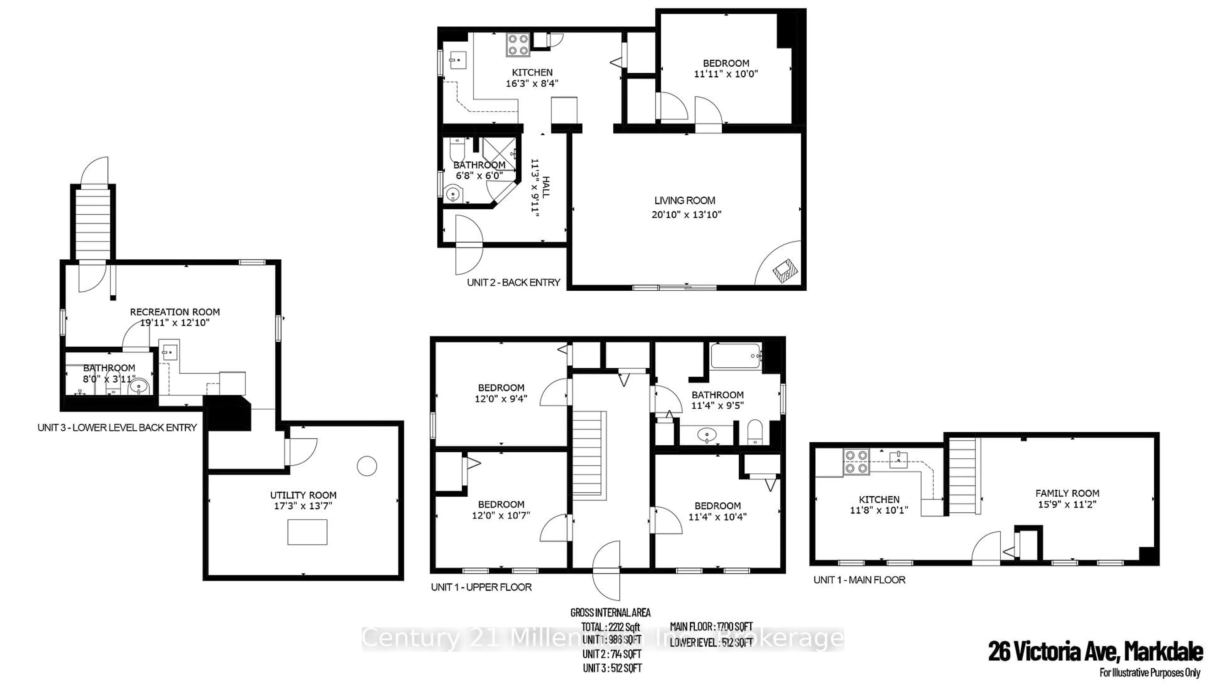 Floor plan for 26 Victoria Ave, Grey Highlands Ontario N0C 1H0