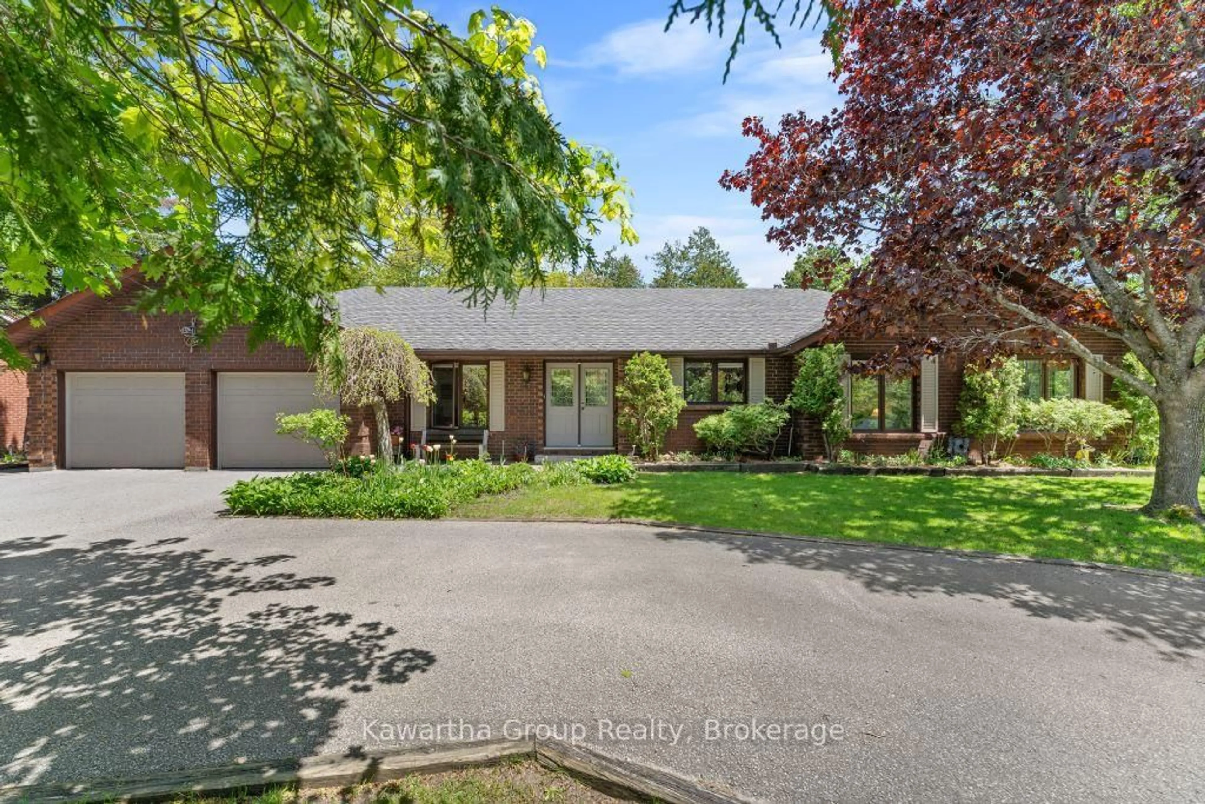 A pic from outside/outdoor area/front of a property/back of a property/a pic from drone, street for 51 Goodman Rd, Kawartha Lakes Ontario K0M 1N0