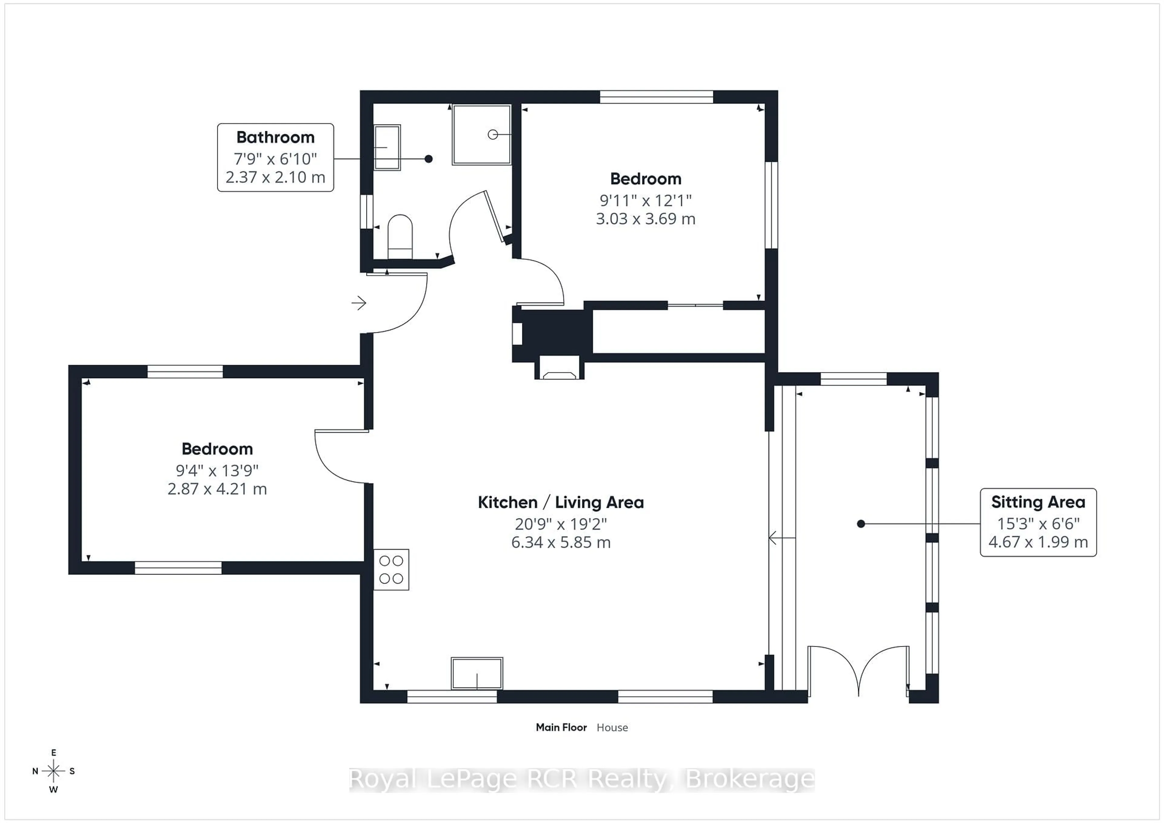 Floor plan for 94 Tamarac Rd, Northern Bruce Peninsula Ontario N0H 2M0