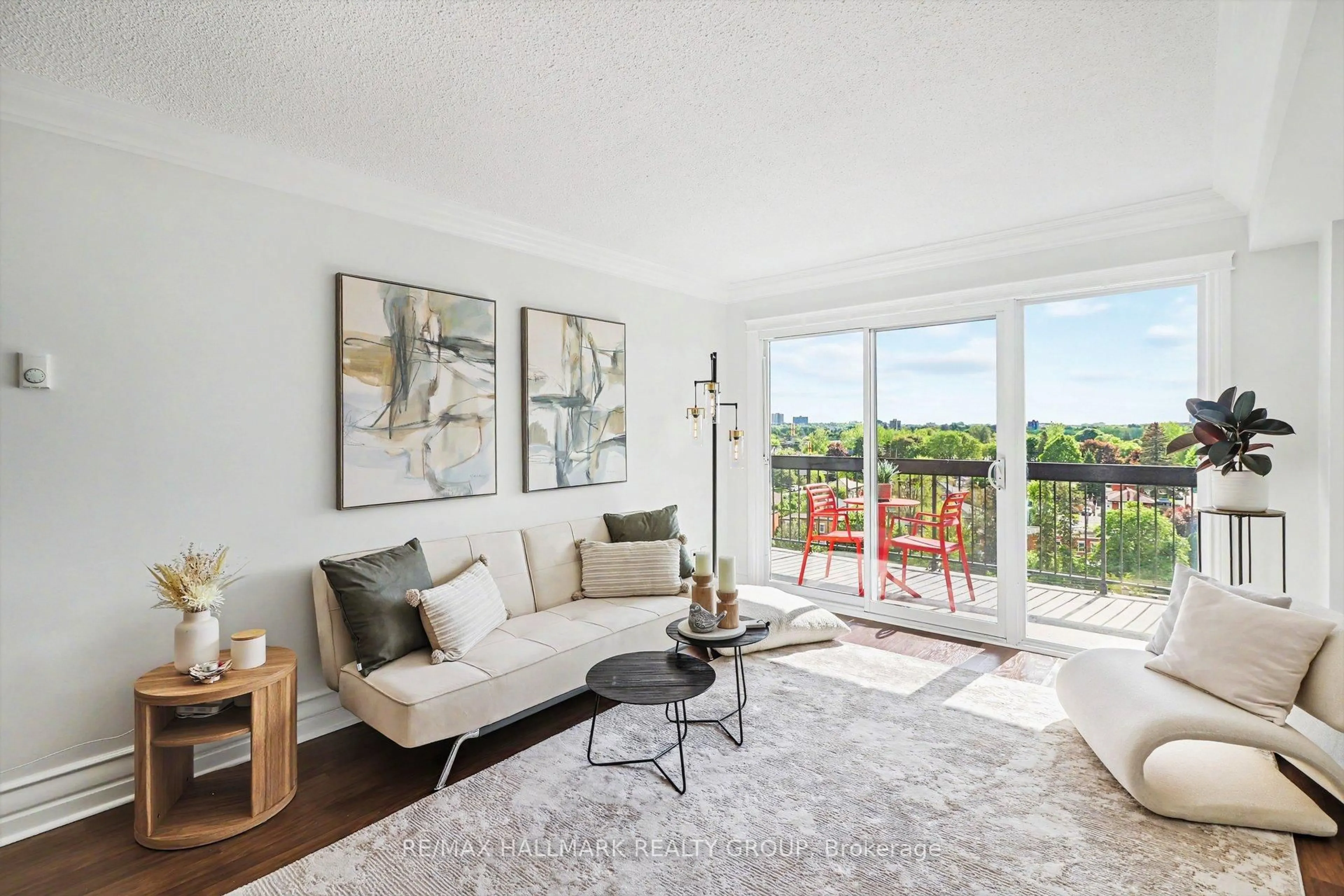 Living room with furniture, unknown for 158C McArthur Ave #907, Ottawa Ontario K1L 8E7