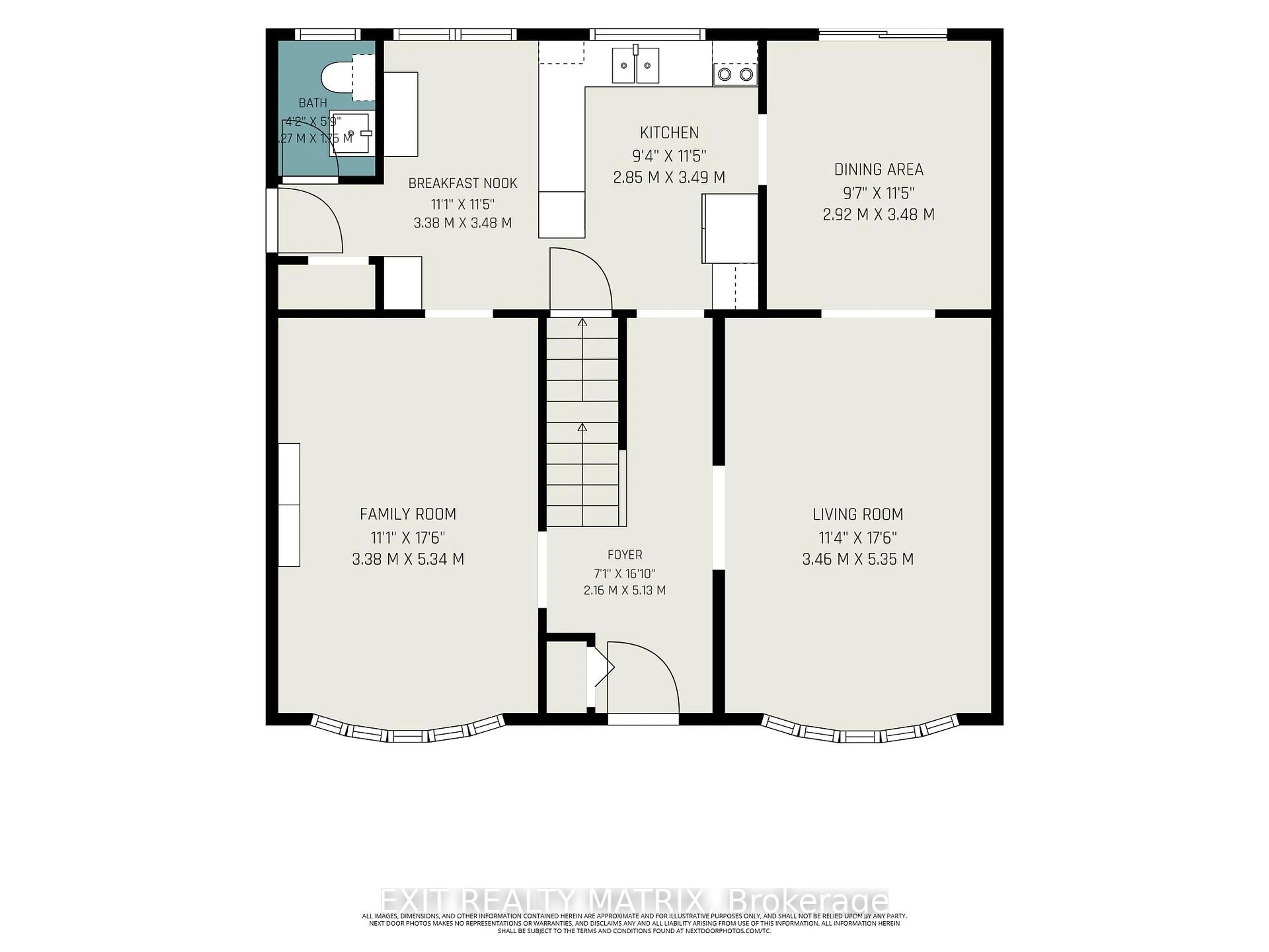 Floor plan for 18 Highpark Cres, Ottawa Ontario K1B 3G8
