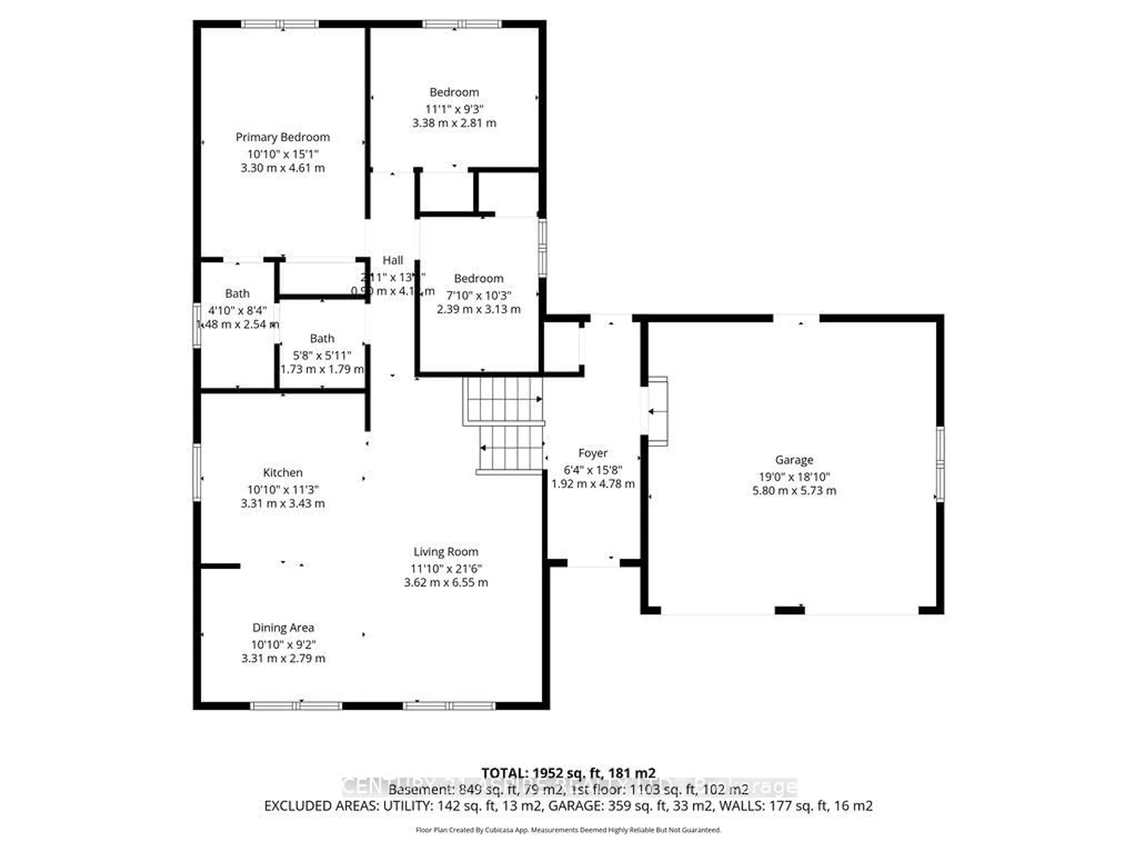 Floor plan for 22 Country Lane, Petawawa Ontario K8H 3J7