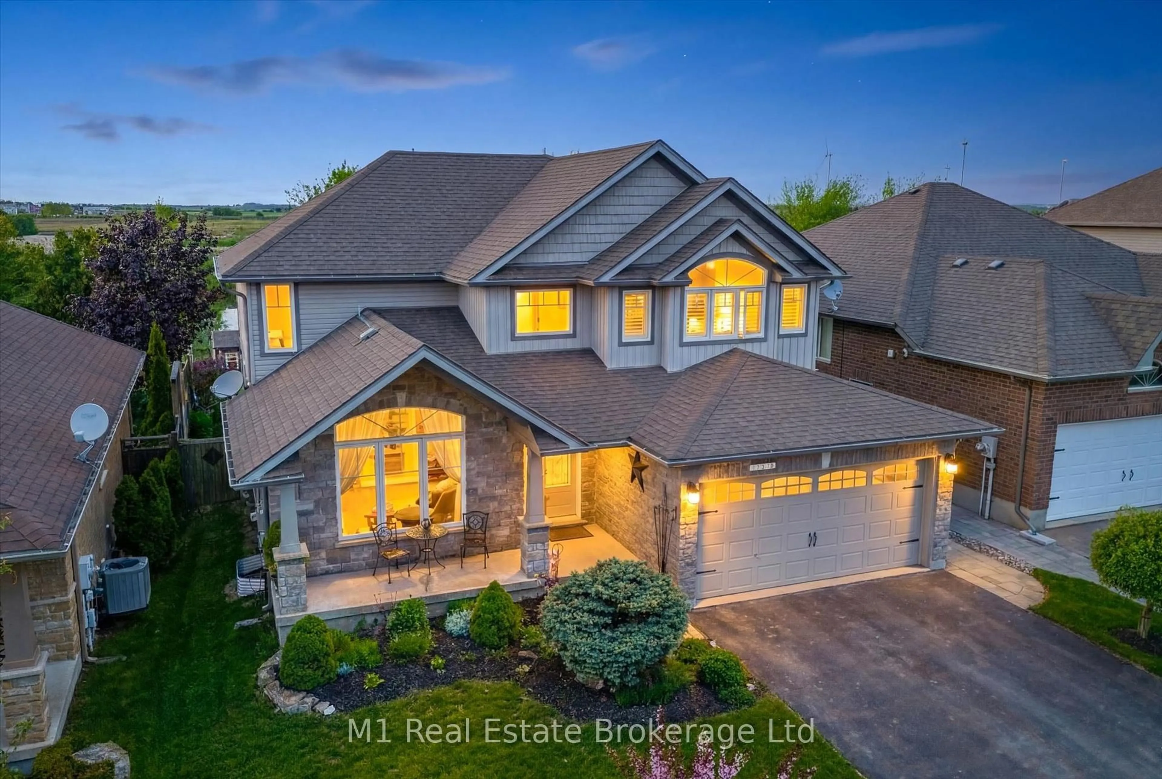 A pic from outside/outdoor area/front of a property/back of a property/a pic from drone, unknown for 237 Carrol St, Wellington North Ontario N0G 1A0