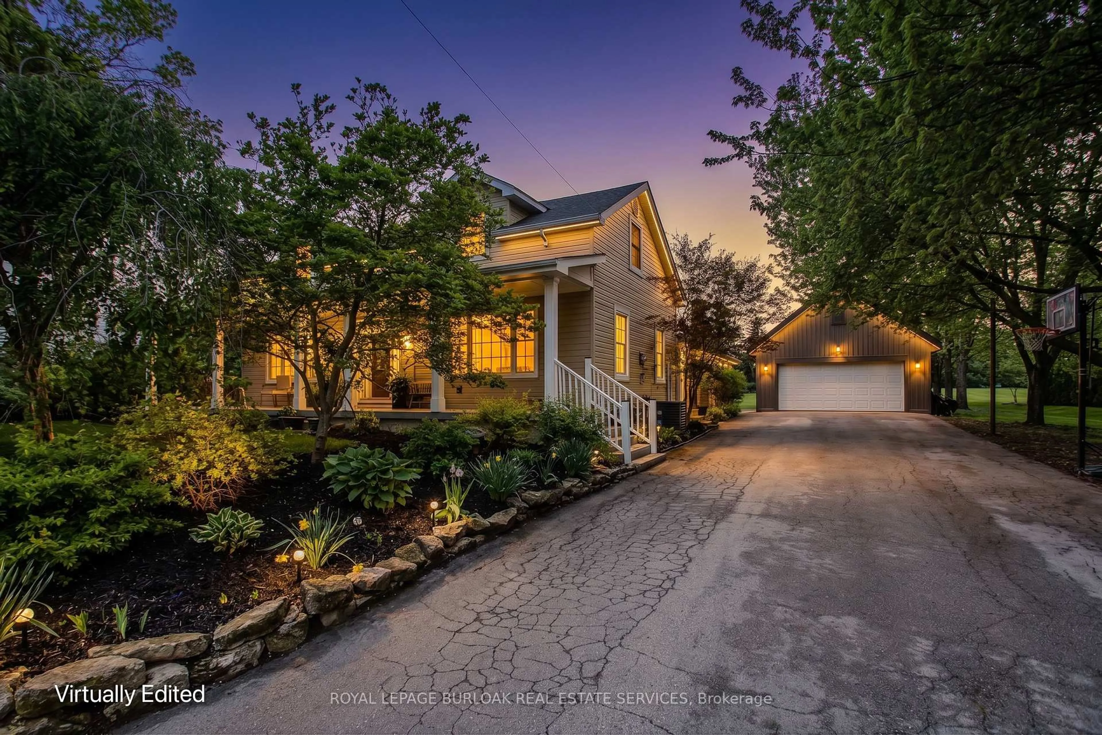 A pic from outside/outdoor area/front of a property/back of a property/a pic from drone, street for 351 Rock Chapel Rd, Hamilton Ontario L9H 5E2