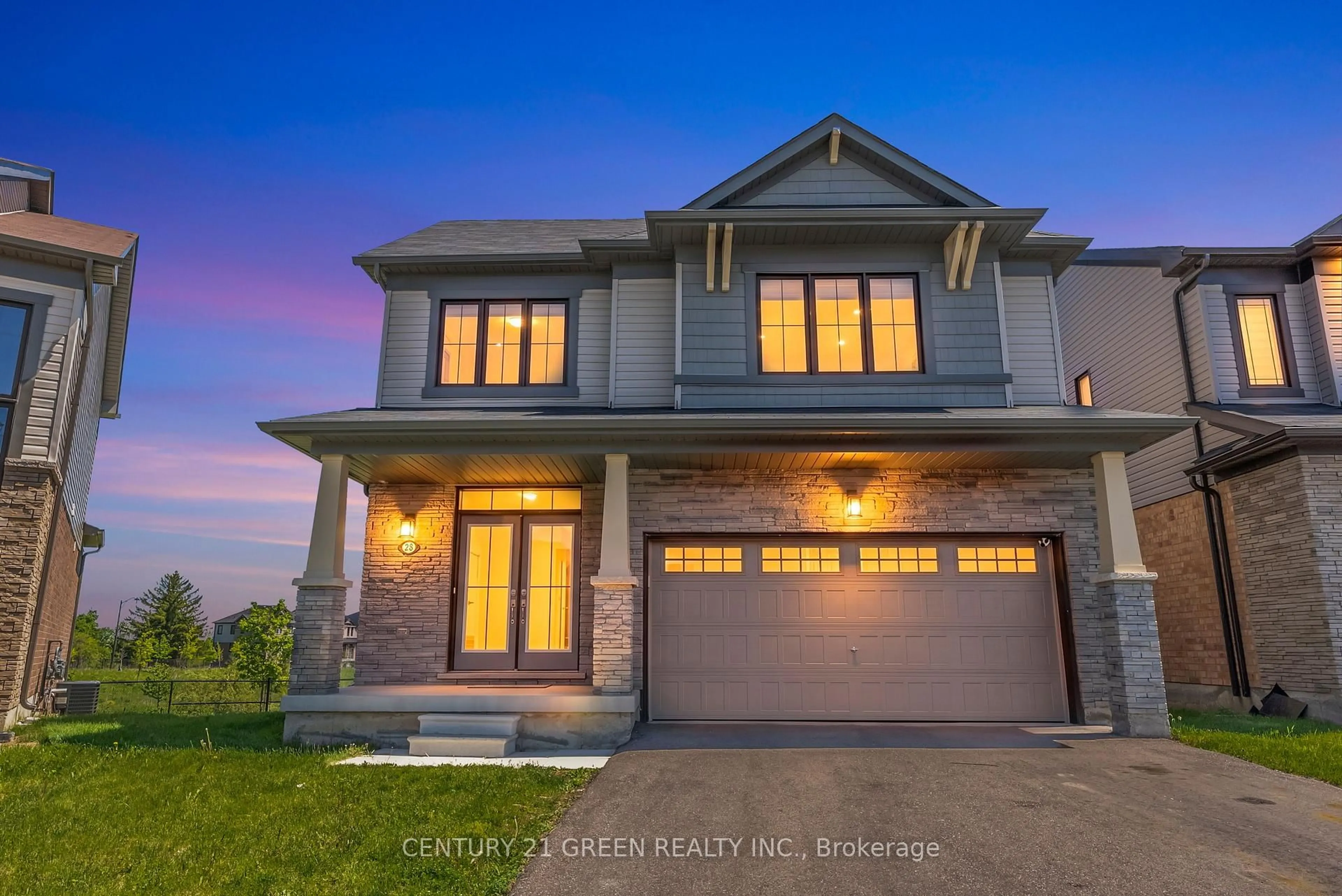 Home with brick exterior material, street for 28 Magdalena St, Hamilton Ontario L8J 0M3