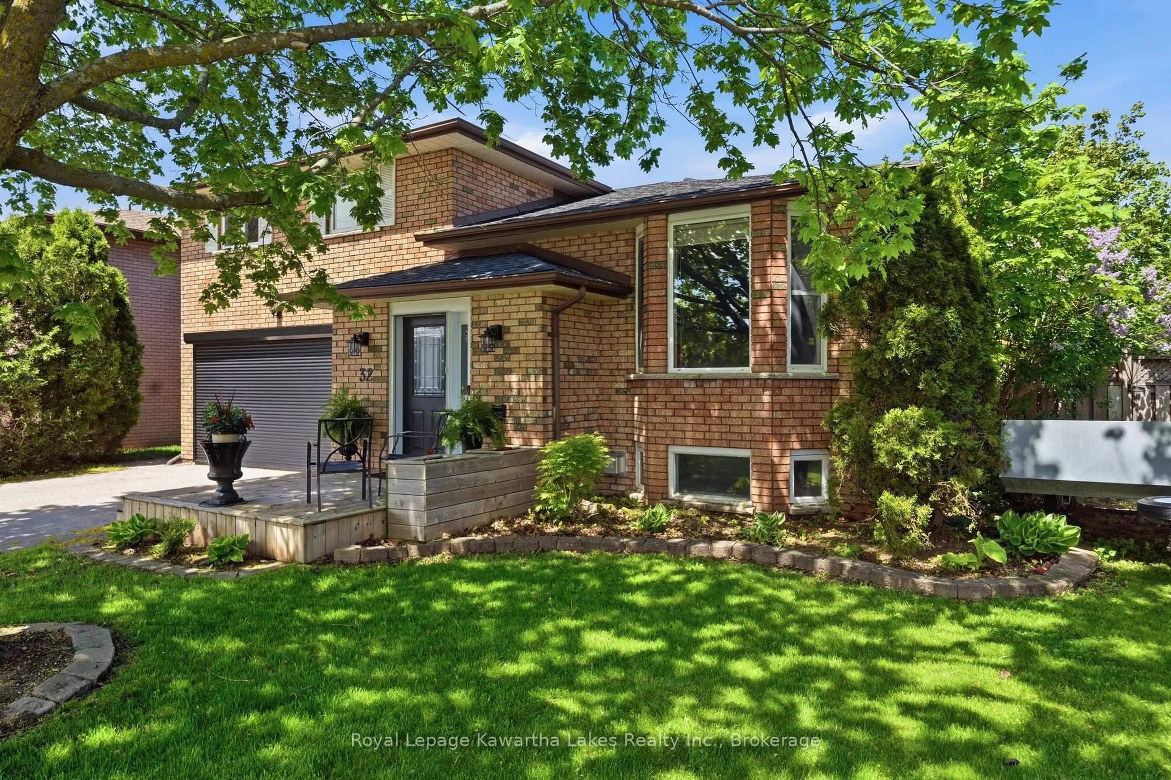 Home with brick exterior material, street for 32 Andrew Dr, Kawartha Lakes Ontario K9V 5W6