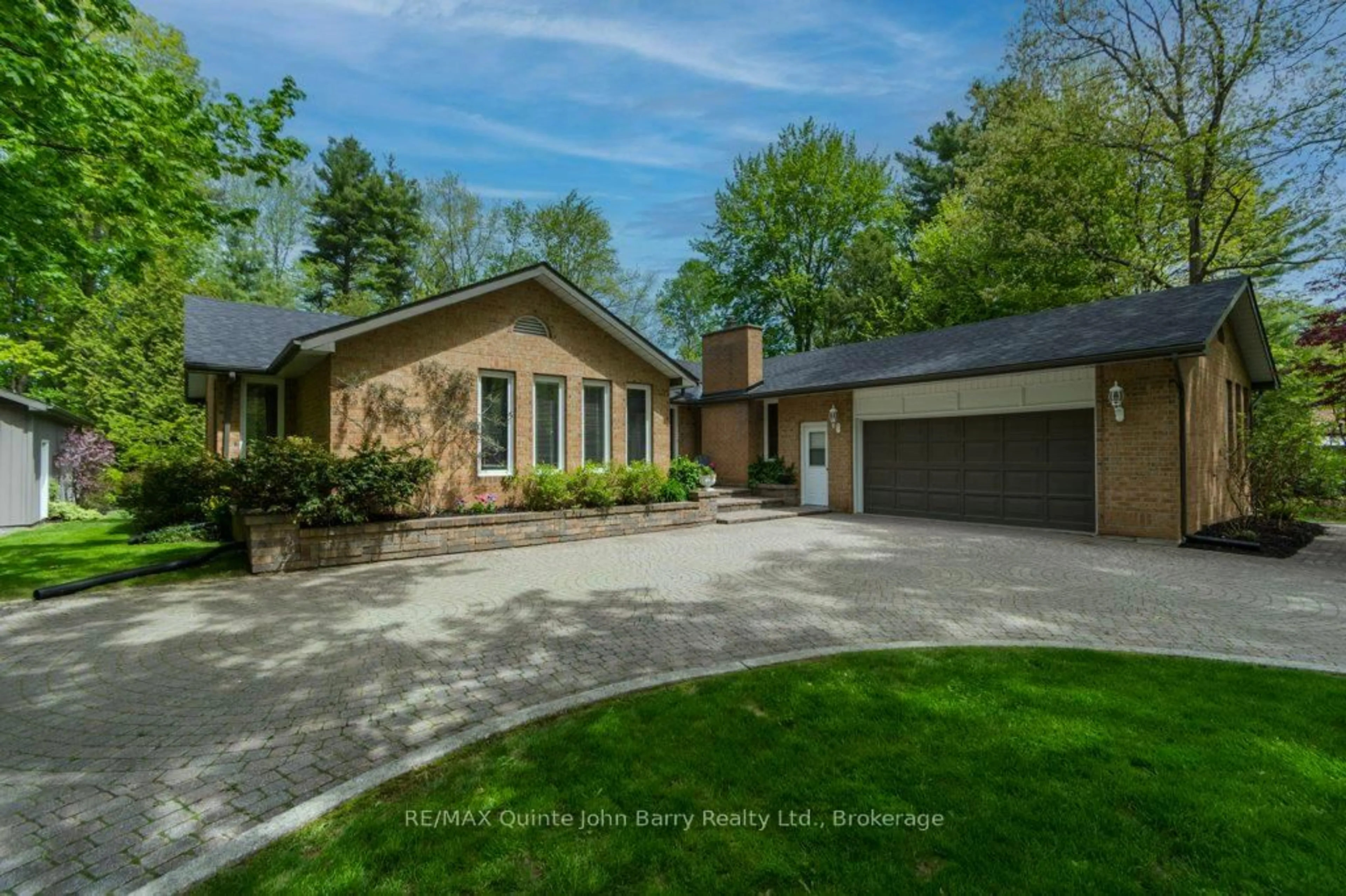 Home with brick exterior material, street for 256 Colonial Dr, Quinte West Ontario K8V 0M9