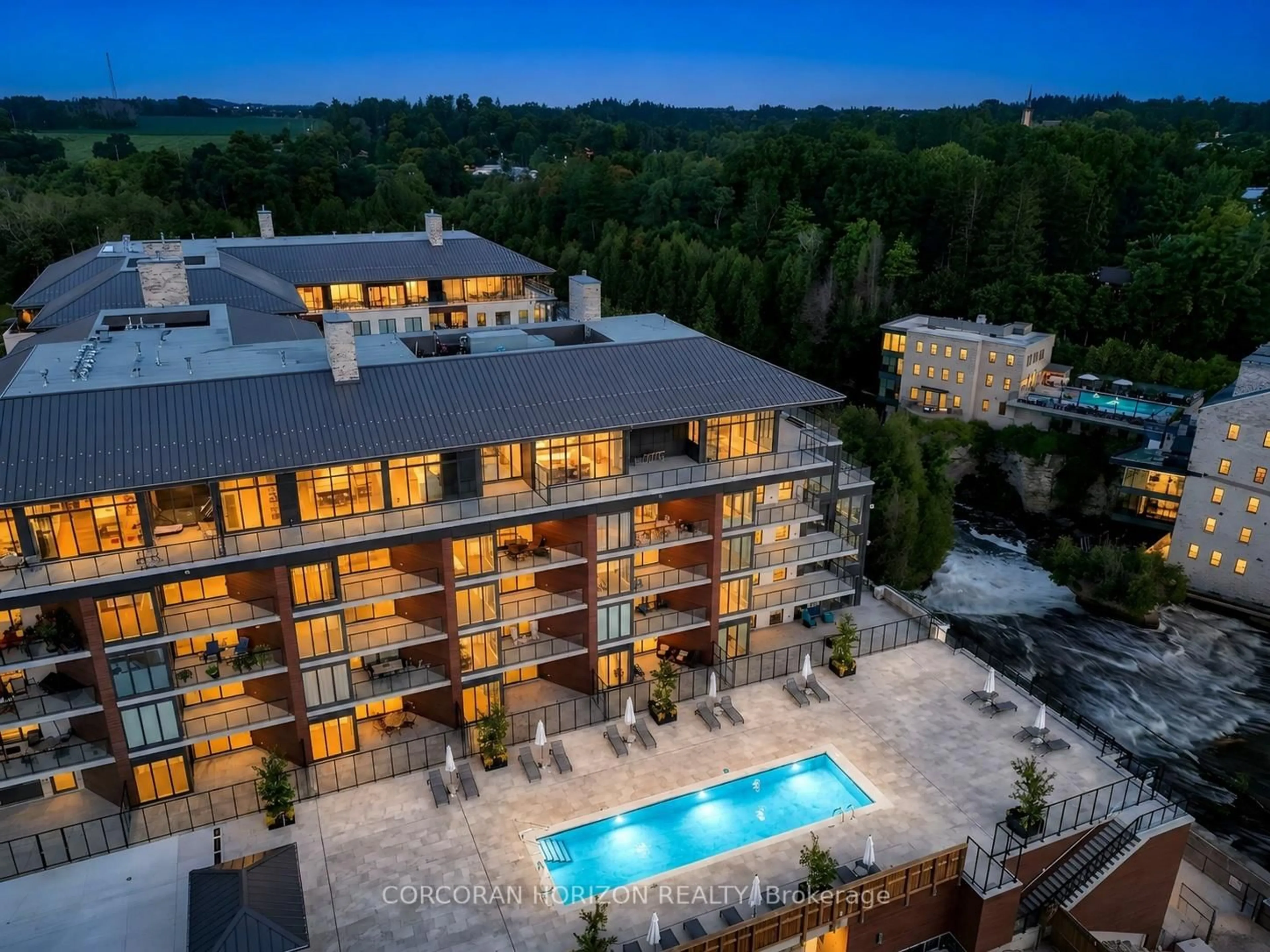 A pic from outside/outdoor area/front of a property/back of a property/a pic from drone, unknown for 6523 Wellington Rd 7 Rd #408, Centre Wellington Ontario N0B 1S0