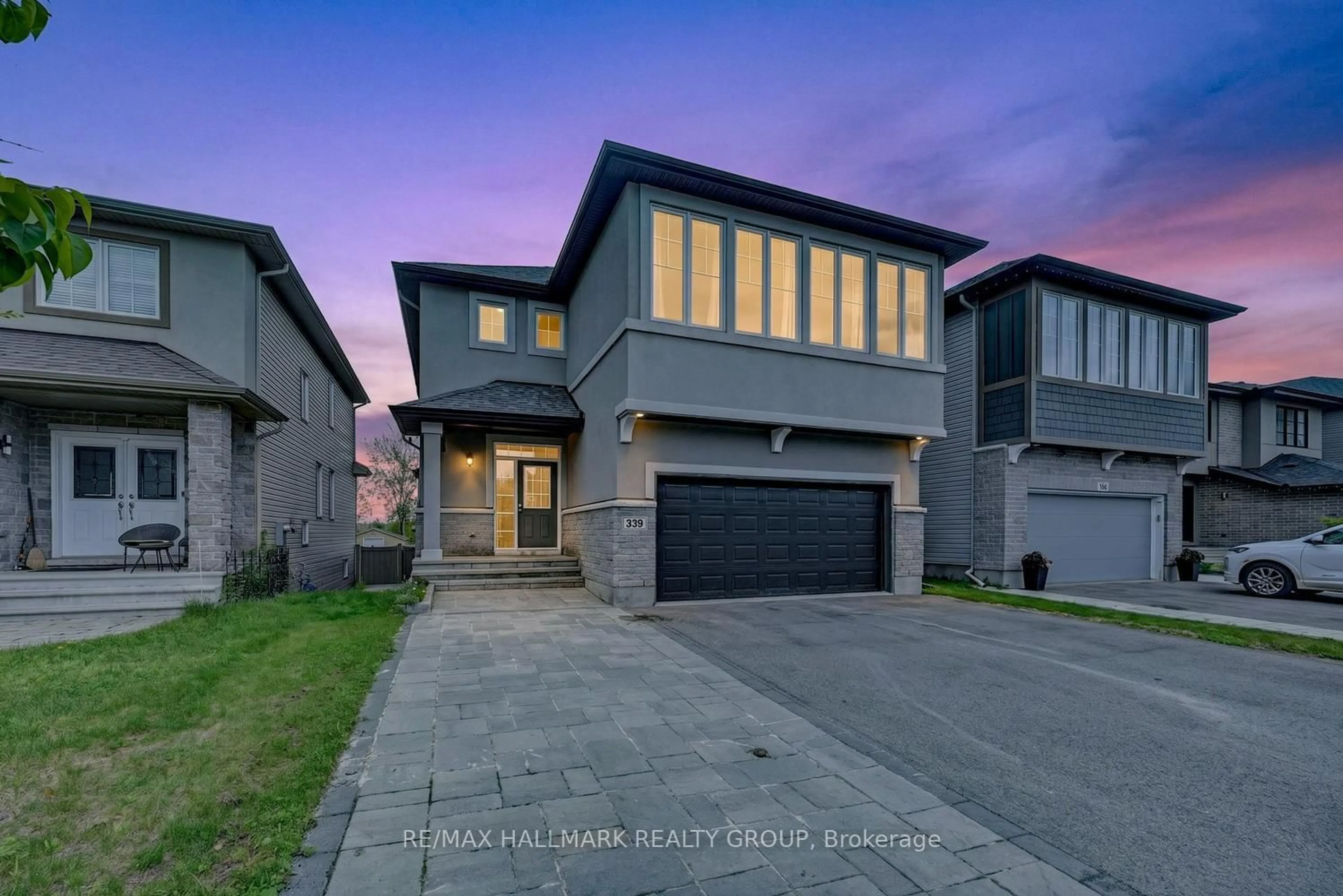 Home with brick exterior material, street for 339 Andalusian Cres, Ottawa Ontario K2V 0C2