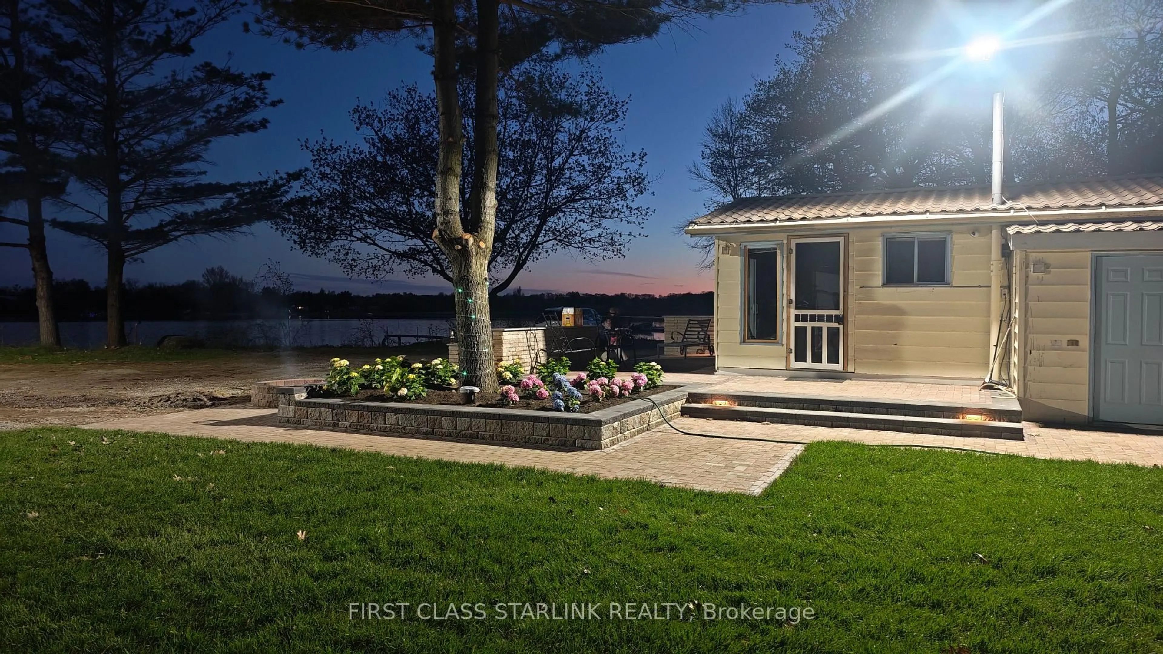 Patio, water/lake/river/ocean view for 154 OAK BAY Rd, Georgian Bay Ontario L0K 1S0