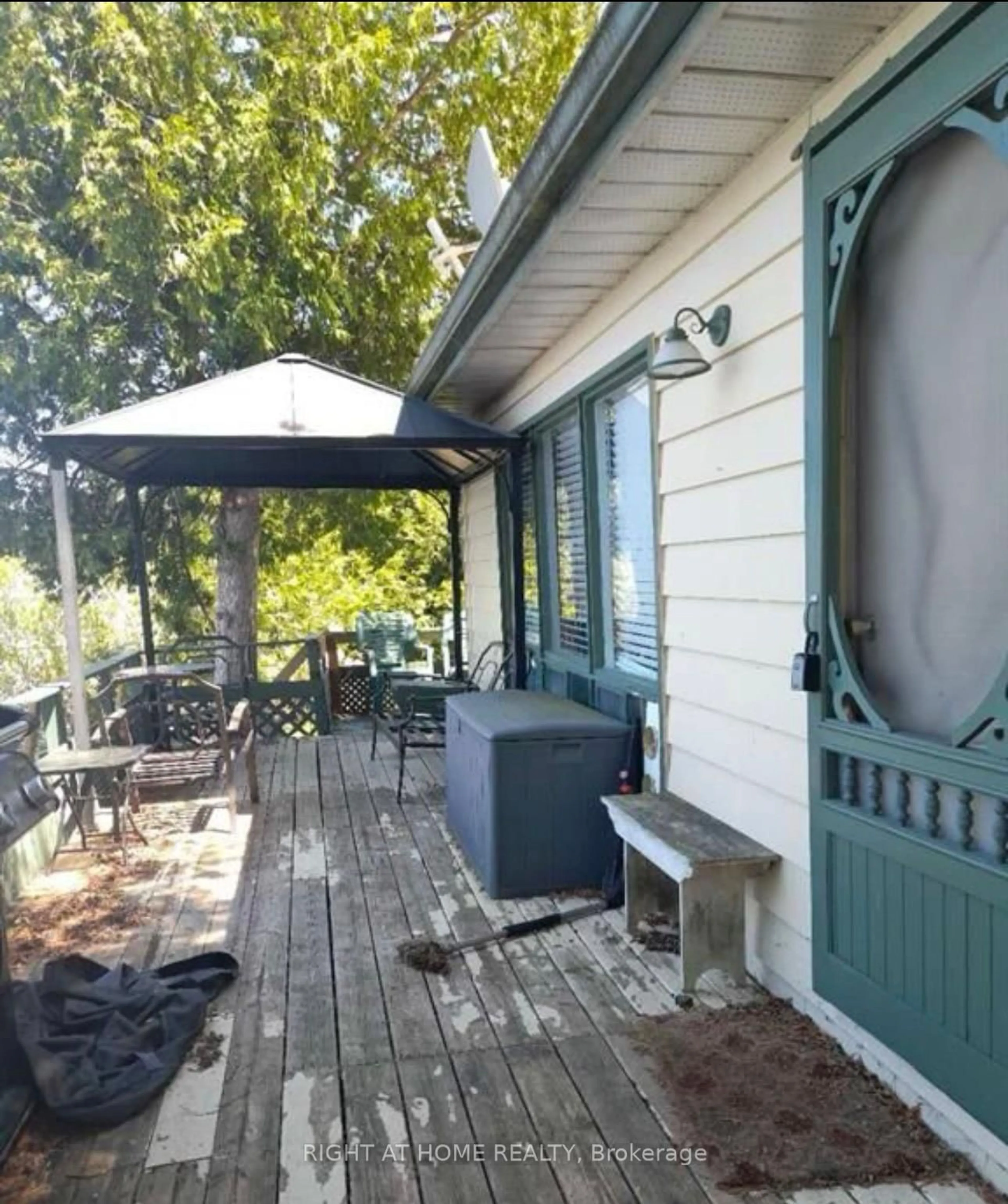 Patio, street for 46 Sandy Bay Rd, Alnwick/Haldimand Ontario K0L 1Y0