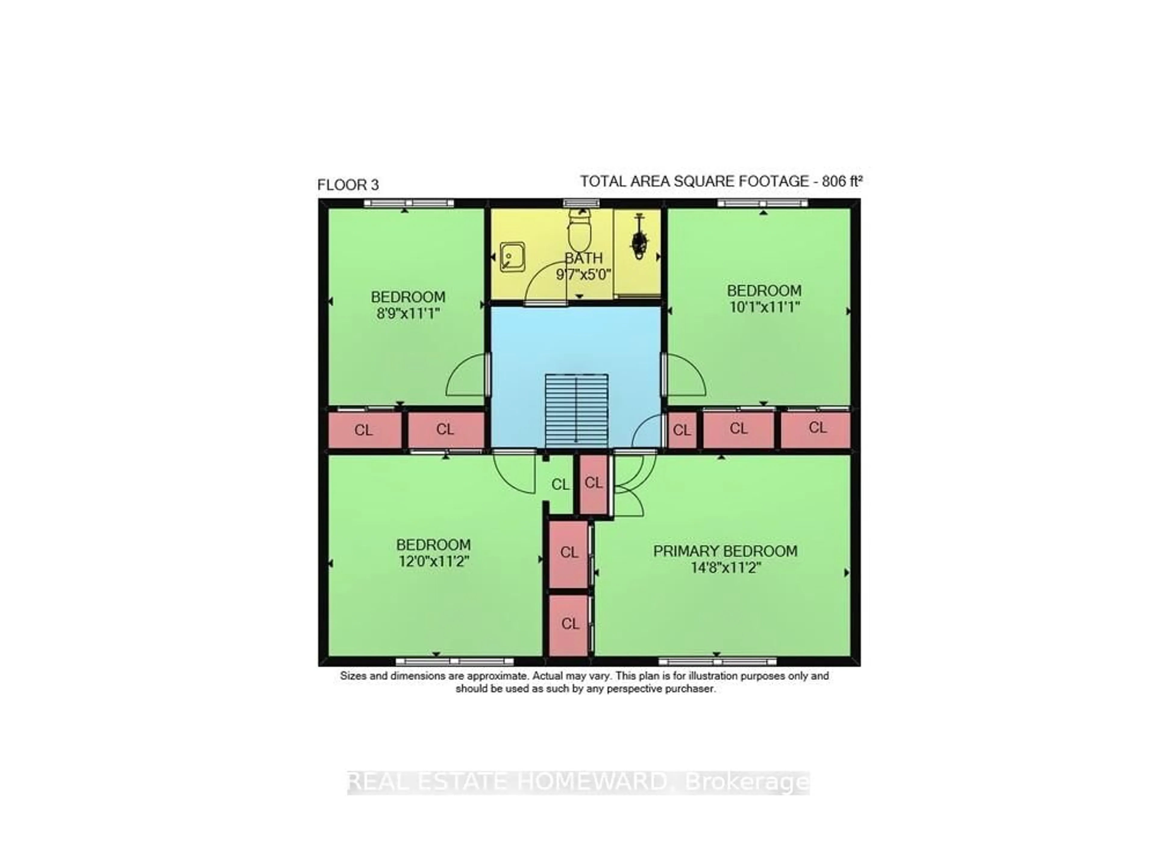 Floor plan for 634 Mountain Brow Blvd, Hamilton Ontario L8T 1B1