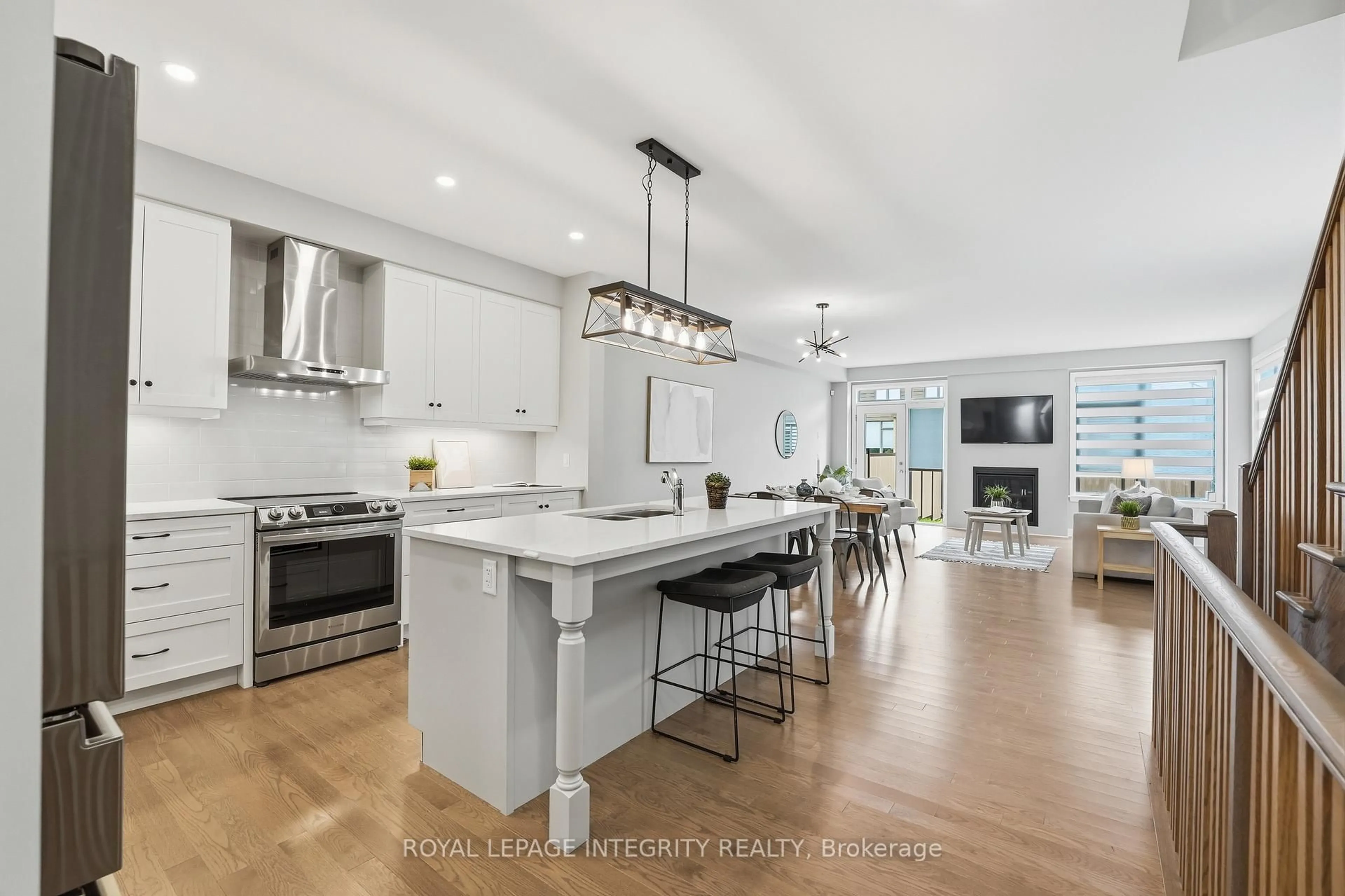Open concept kitchen, unknown for 862 Moses Tennisco St, Ottawa Ontario K1K 5A2