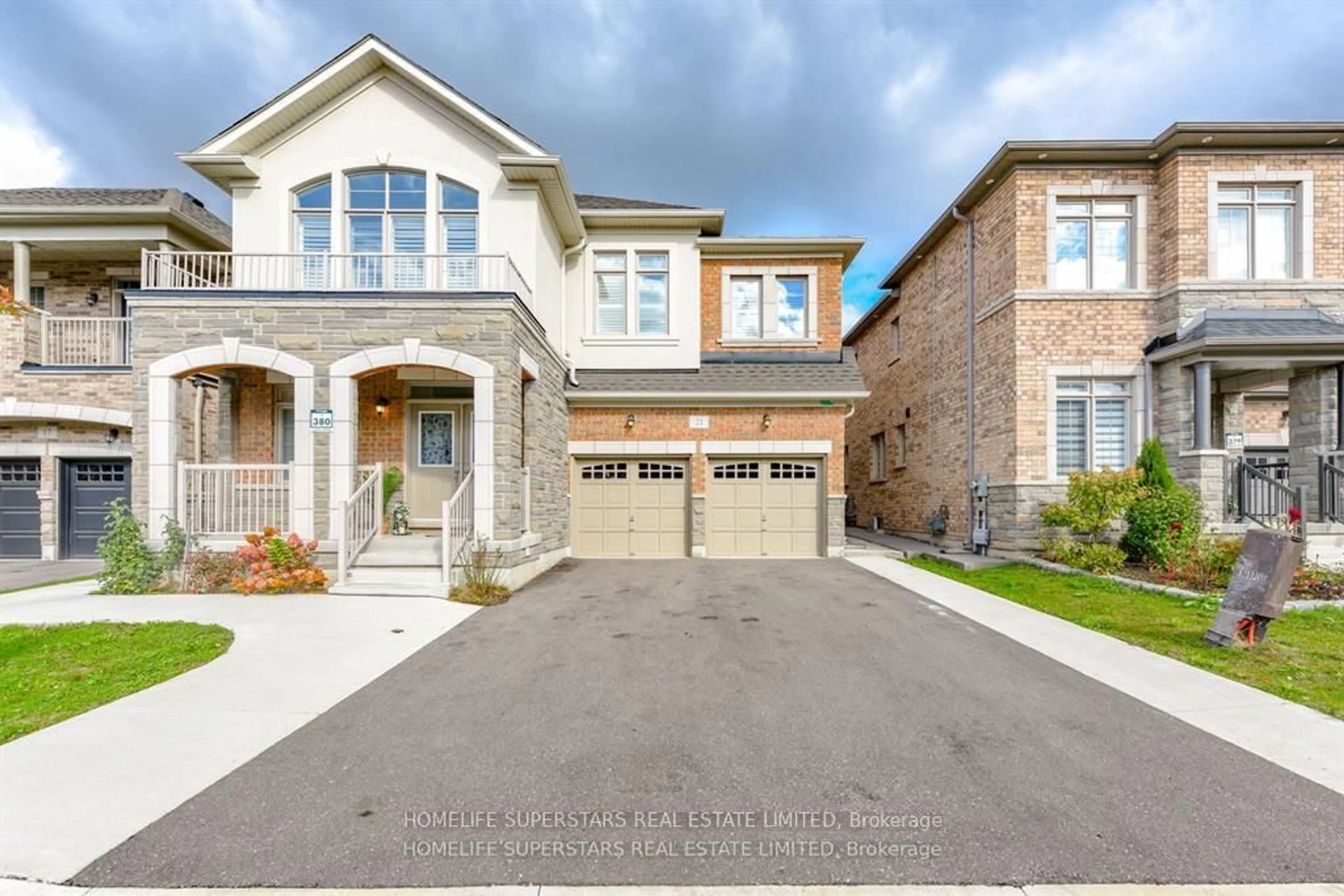 Home with brick exterior material, street for 21 CATTAIL Cres, Hamilton Ontario L8B 1Z6