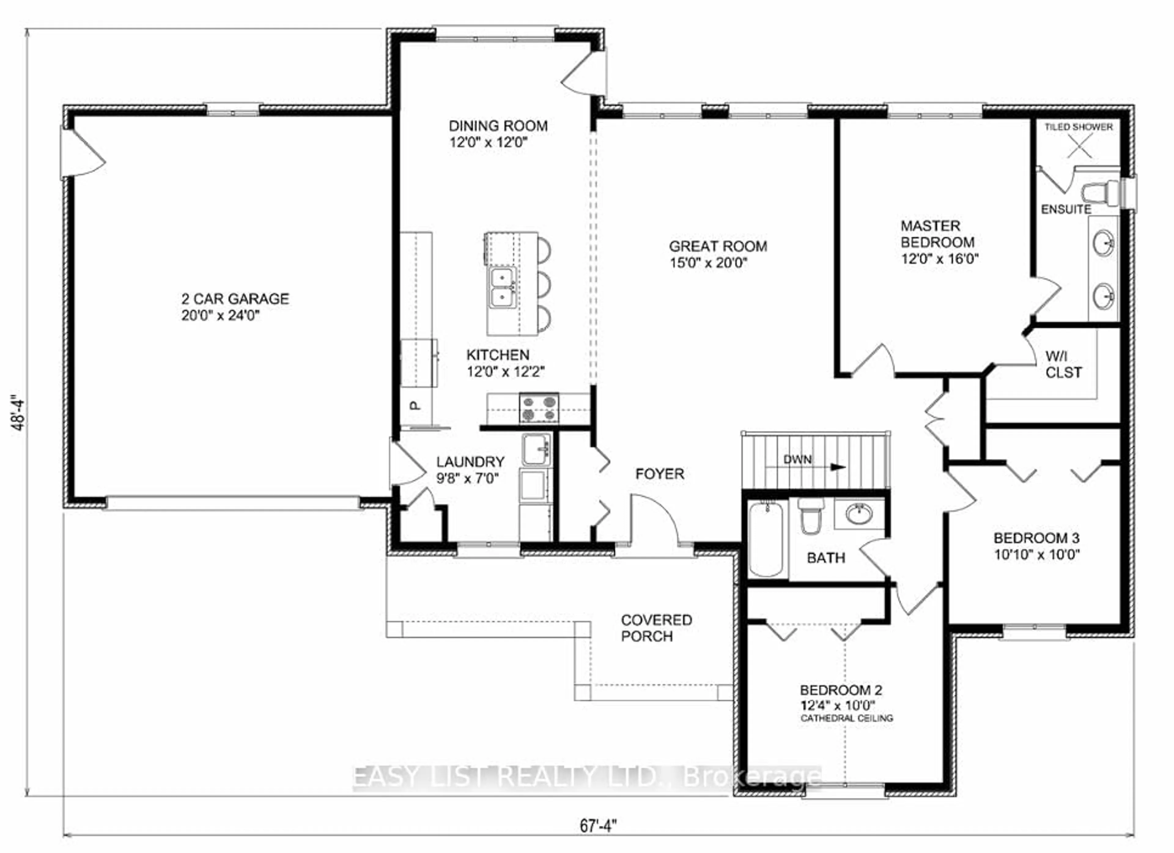 Floor plan for 23350 C Highway 62, Bancroft Ontario K0L 2L0