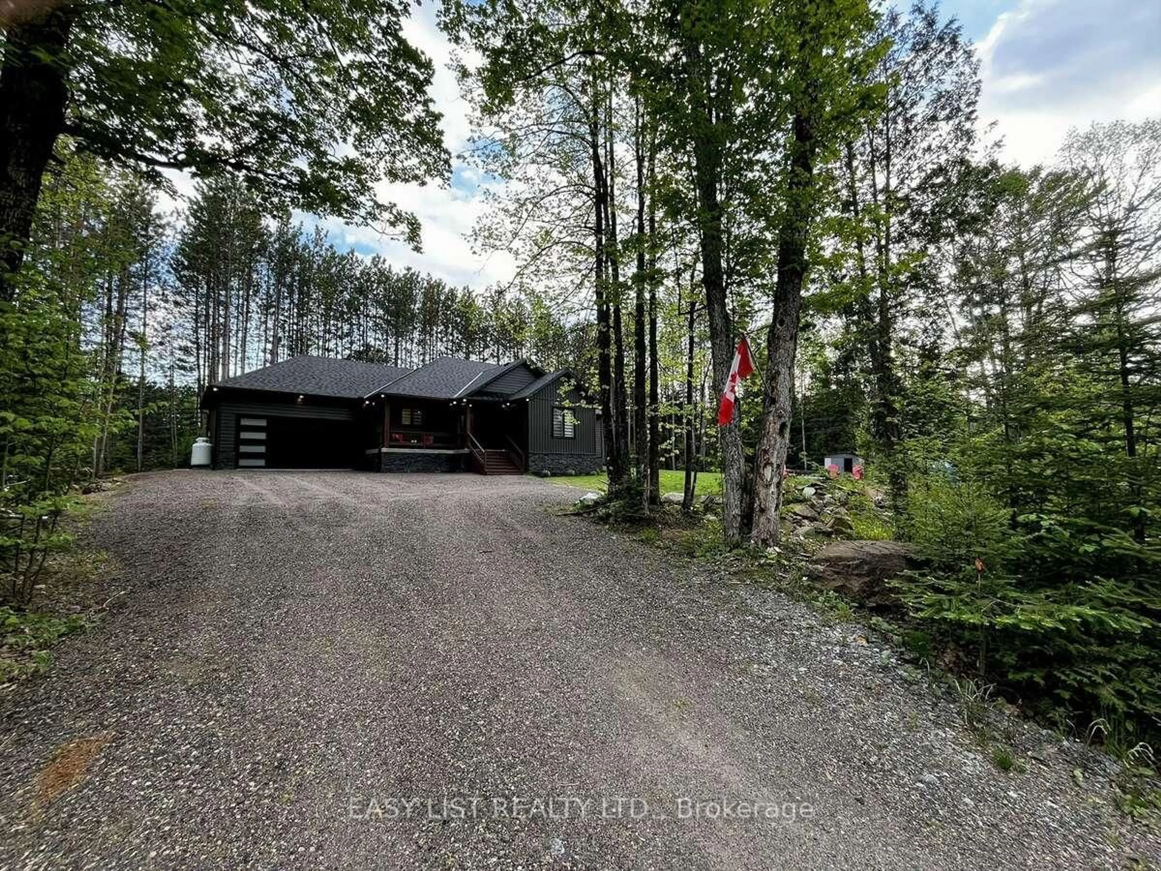 A pic from outside/outdoor area/front of a property/back of a property/a pic from drone, forest/trees view for 23350 C Highway 62, Bancroft Ontario K0L 2L0