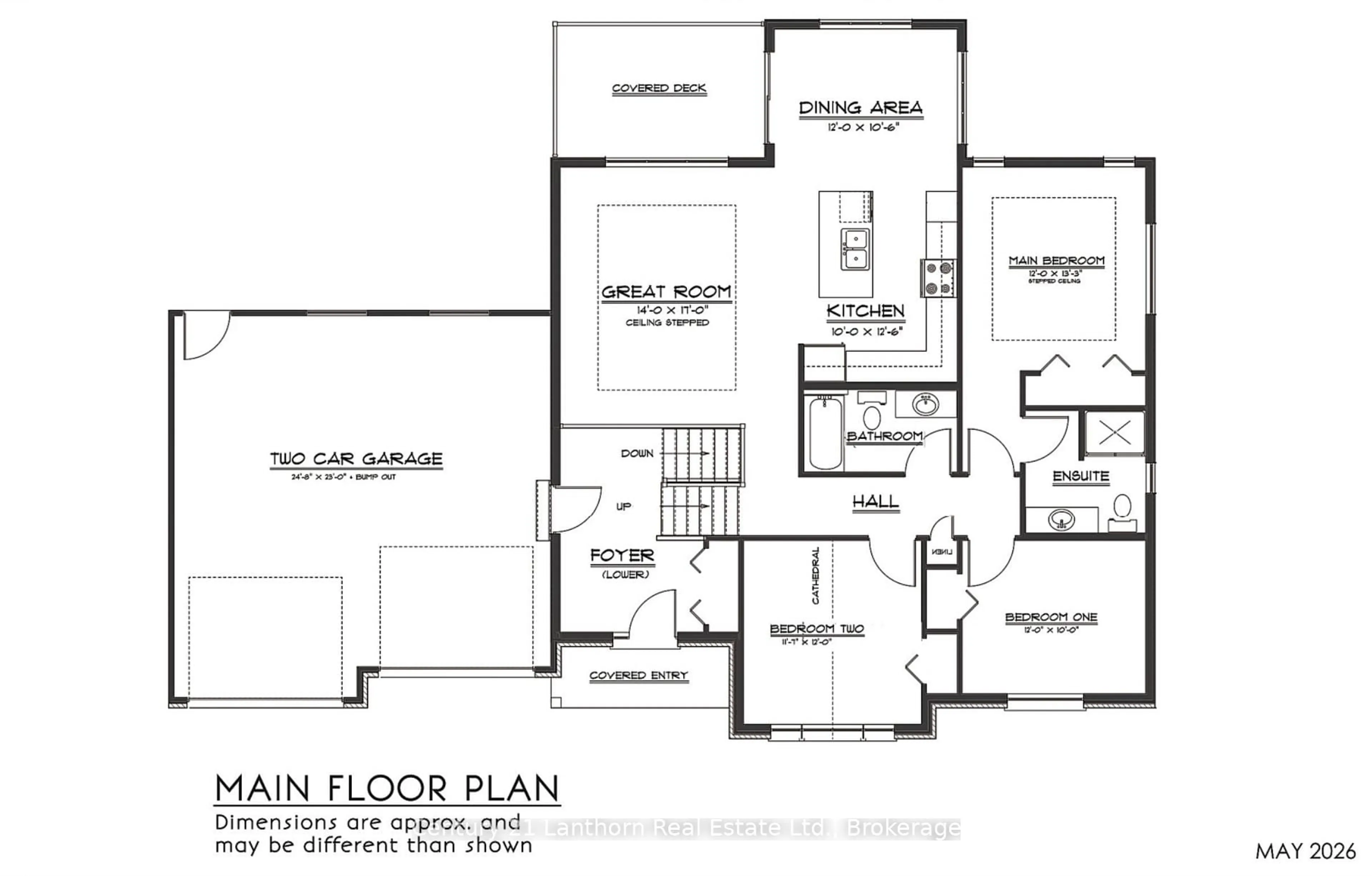 Floor plan for 811 Black Rd, Prince Edward County Ontario K0K 1W0