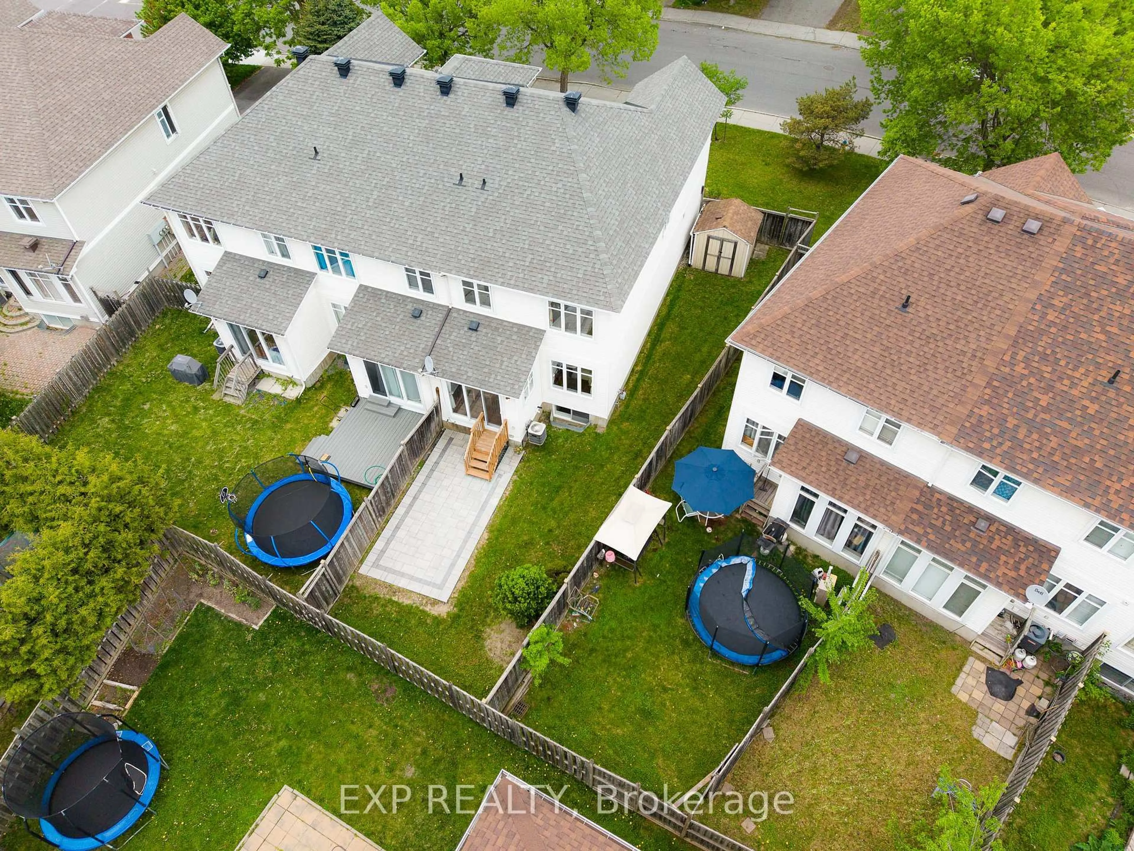A pic from outside/outdoor area/front of a property/back of a property/a pic from drone, unknown for 248 Berrigan Dr, Ottawa Ontario K2J 5C4
