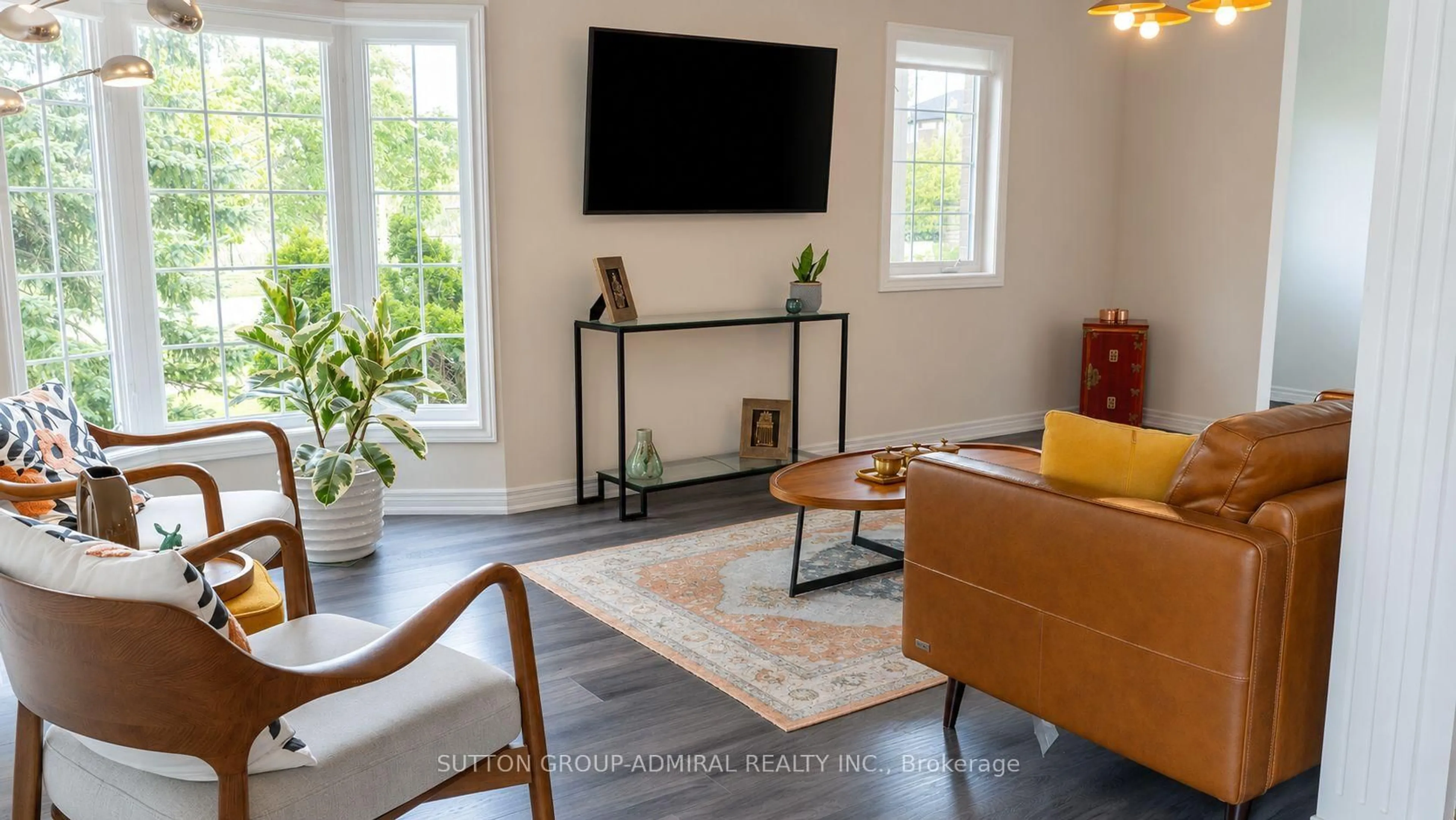 Living room with furniture, unknown for 232 Stonehenge Dr #40, Hamilton Ontario L9K 1R5