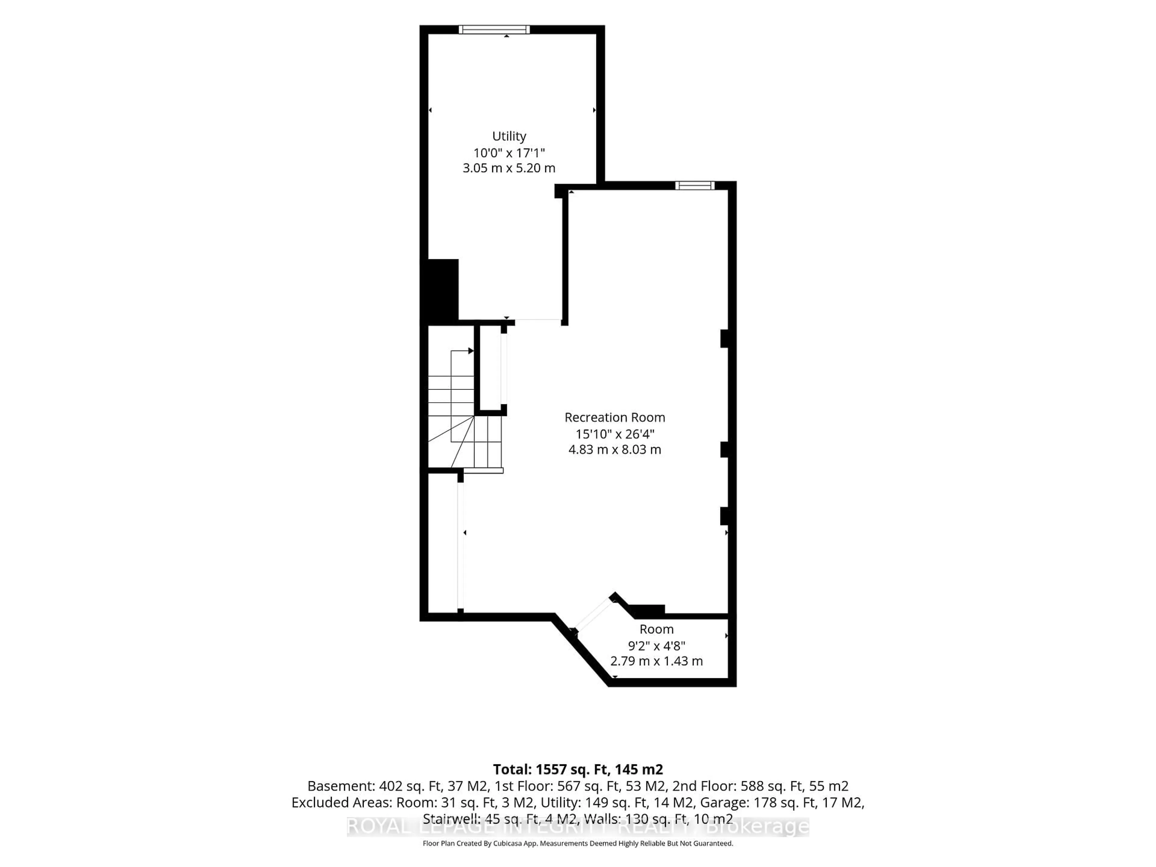 Floor plan for 76 Hunterswood Cres, Ottawa Ontario K1G 5V9