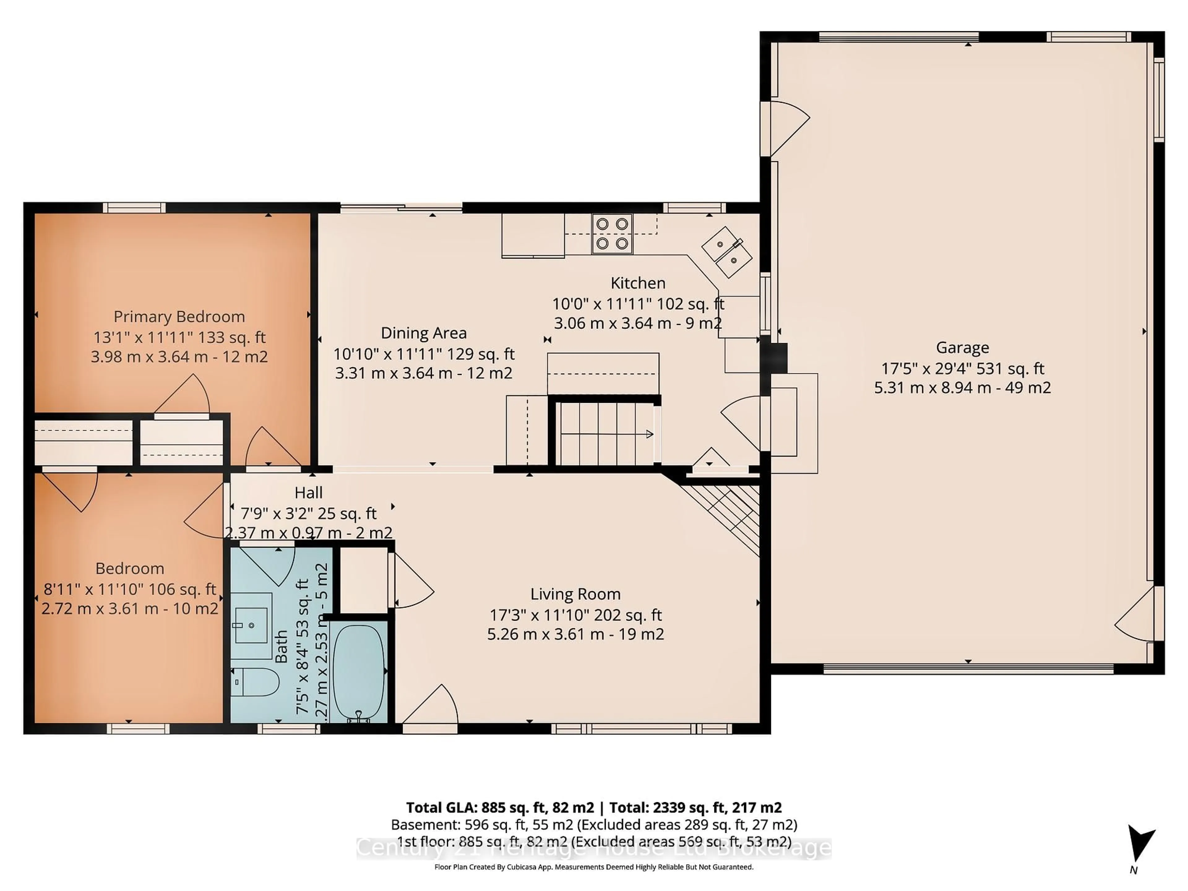 Floor plan for 219 Brock St, Zorra Ontario N0M 2M0