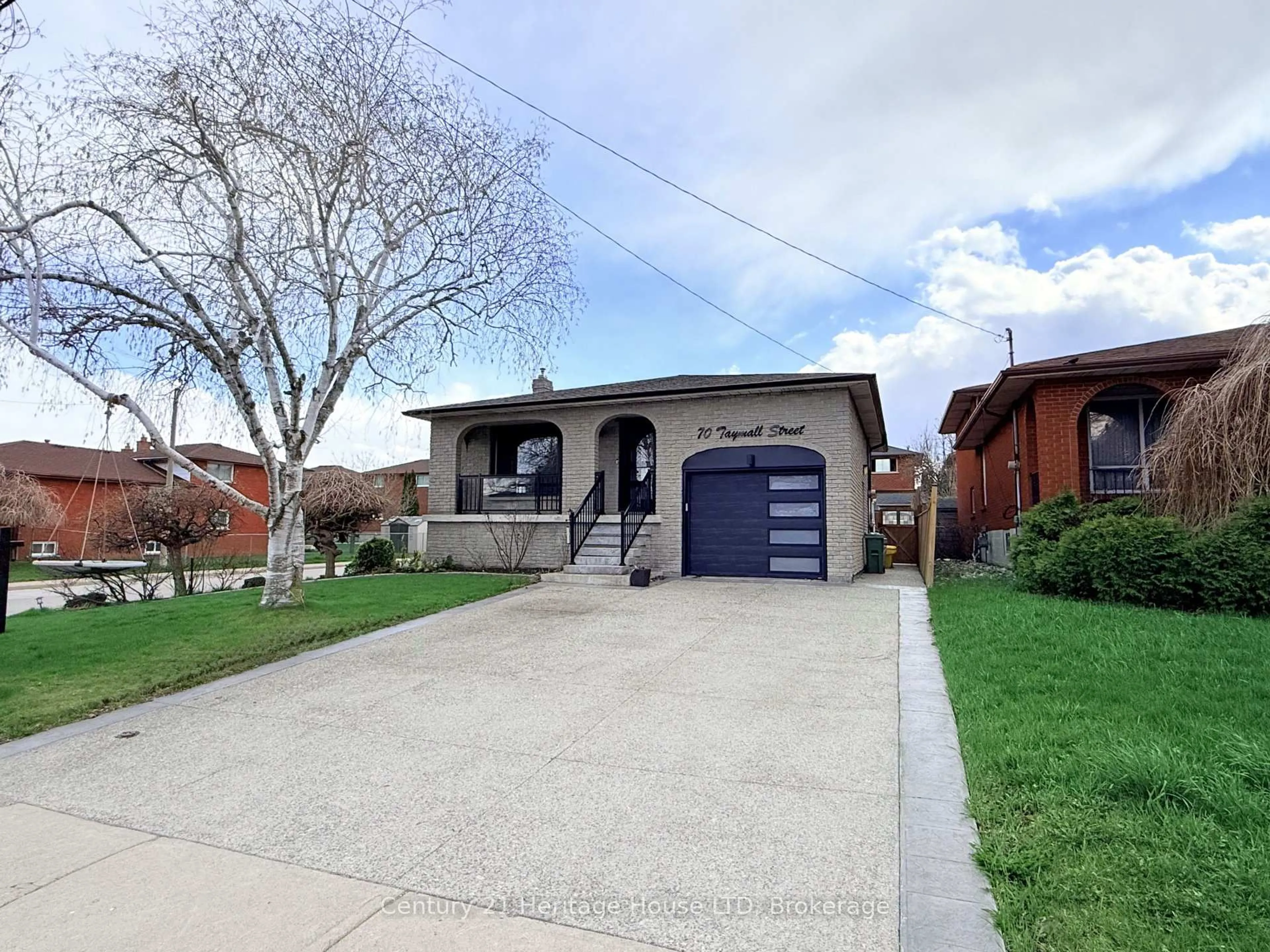 Home with brick exterior material, street for 70 Taymall St, Hamilton Ontario L8W 2A1