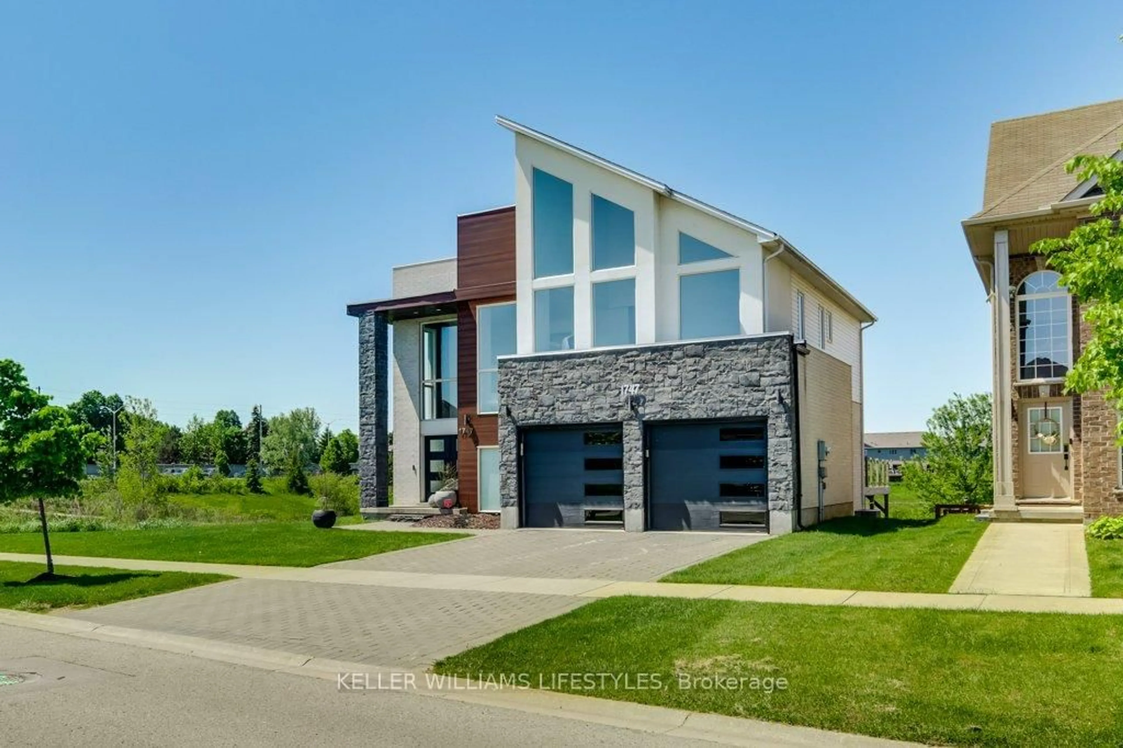 Home with brick exterior material, street for 1747 Foxwood Ave, London North Ontario N6G 0C4