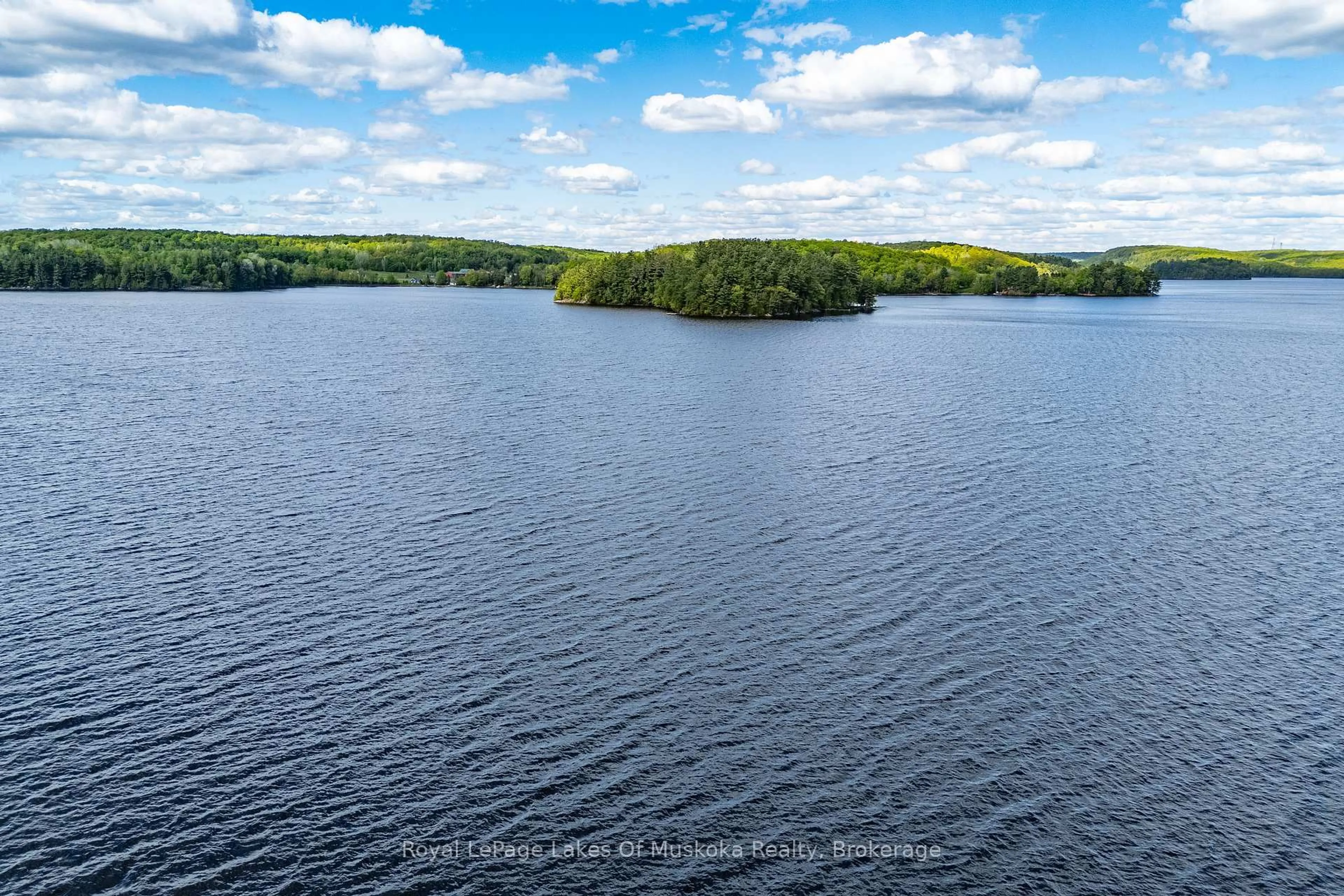 A pic from outside/outdoor area/front of a property/back of a property/a pic from drone, water/lake/river/ocean view for 1158 Shea Rd #42, Muskoka Lakes Ontario P0B 1M0