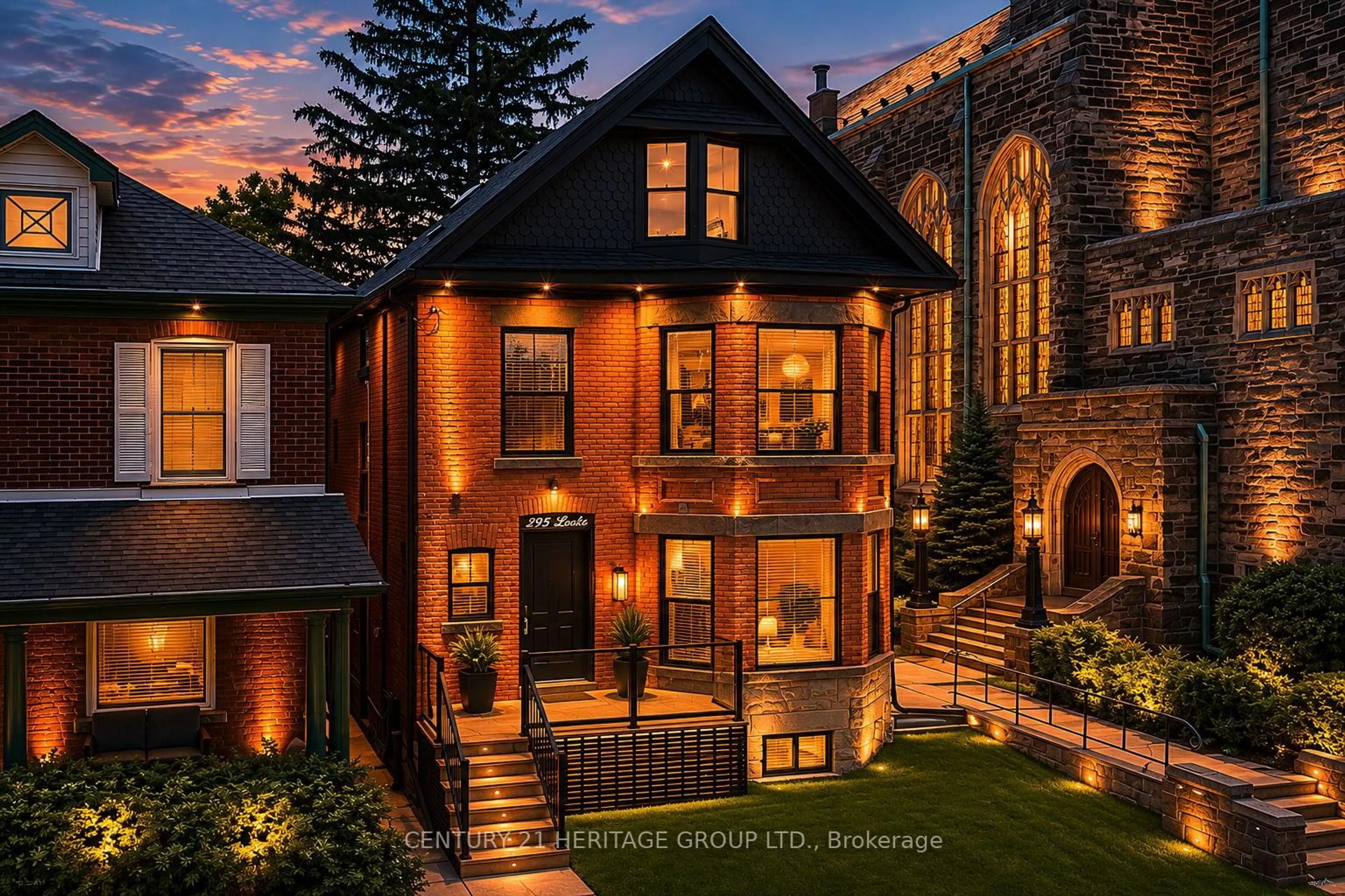 Home with brick exterior material, unknown for 295 Locke St, Hamilton Ontario L8P 4C3