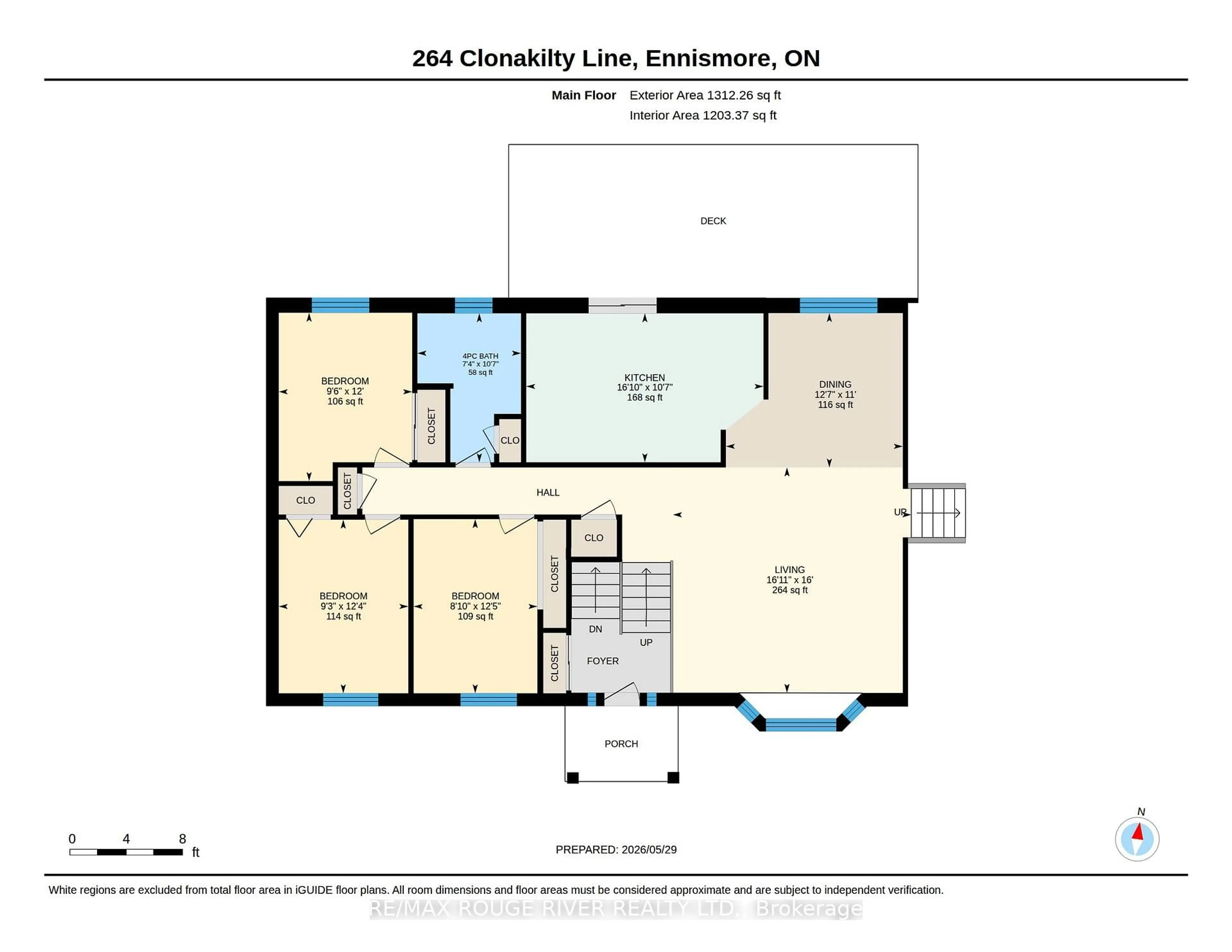Floor plan for 264 Clonakilty Line, Selwyn Ontario K0L 1T0