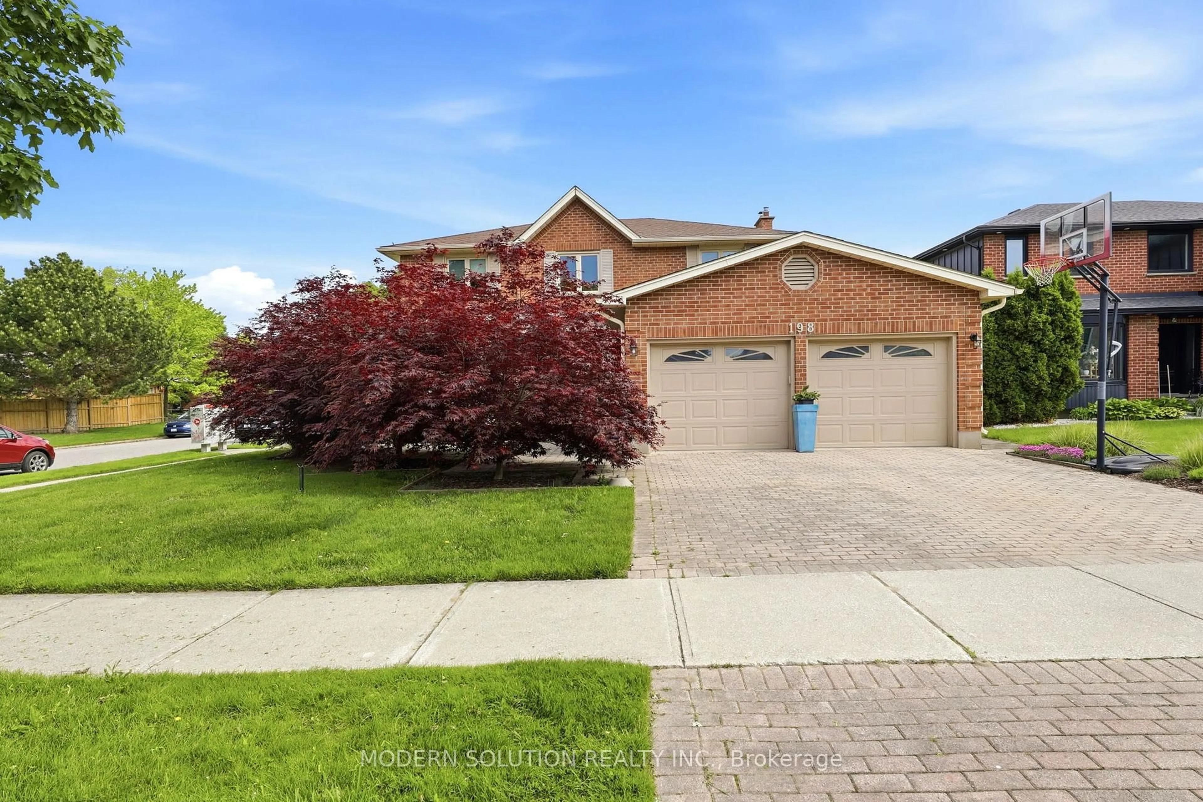 Home with brick exterior material, street for 198 Pine Valley Dr, London South Ontario N6J 4N7
