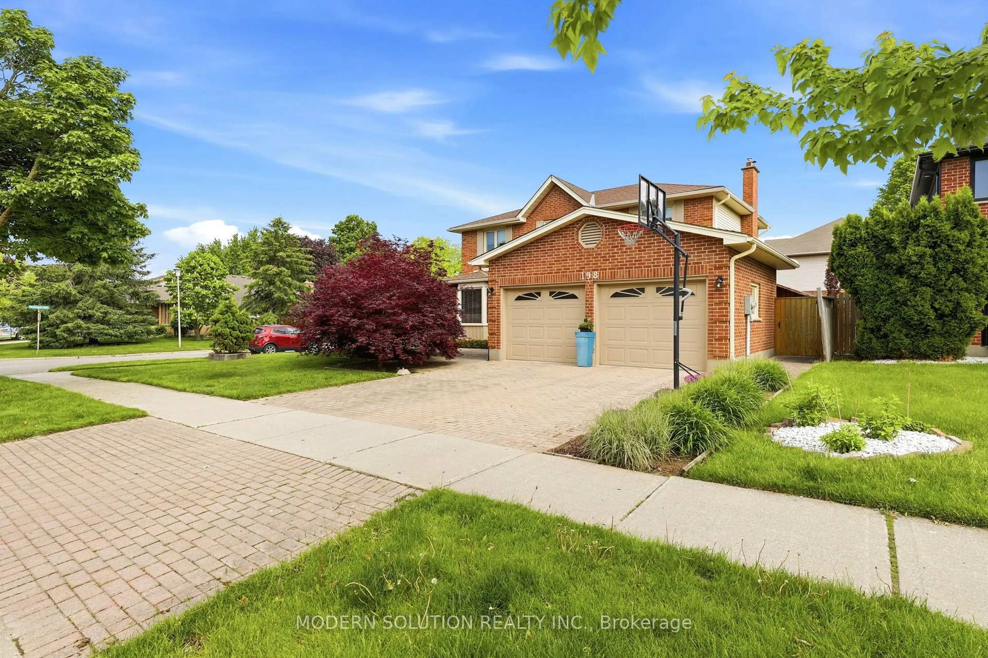Home with brick exterior material, street for 198 Pine Valley Dr, London South Ontario N6J 4N7