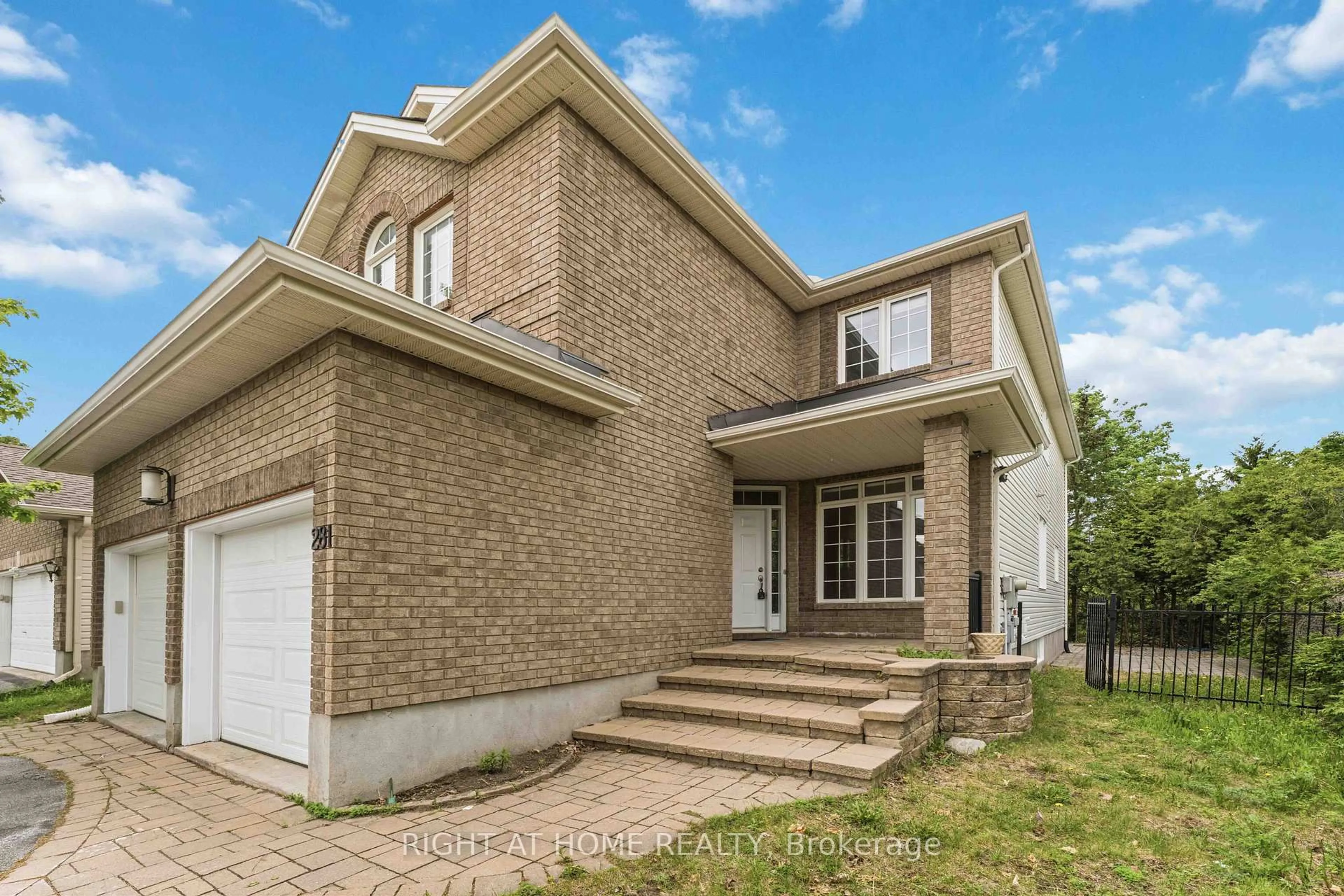 Home with brick exterior material, street for 281 Goldridge Dr, Kanata Ontario K2T 1H4