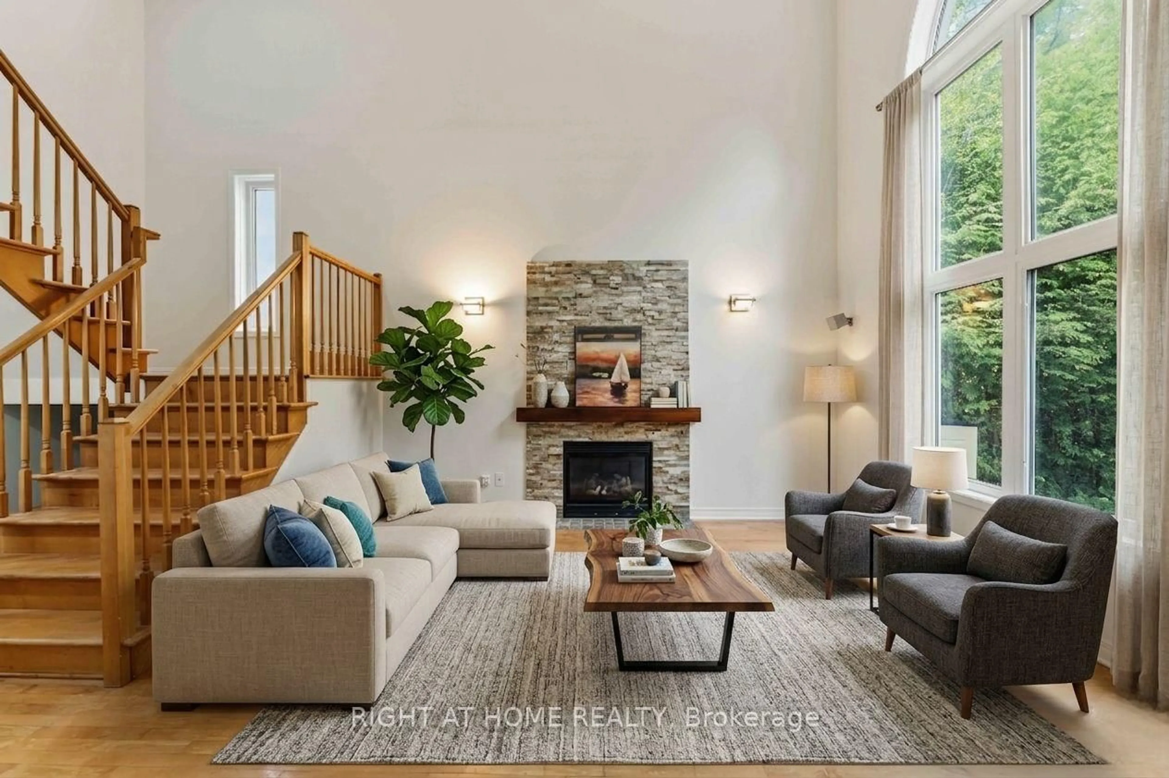 Living room with furniture, unknown for 281 Goldridge Dr, Kanata Ontario K2T 1H4