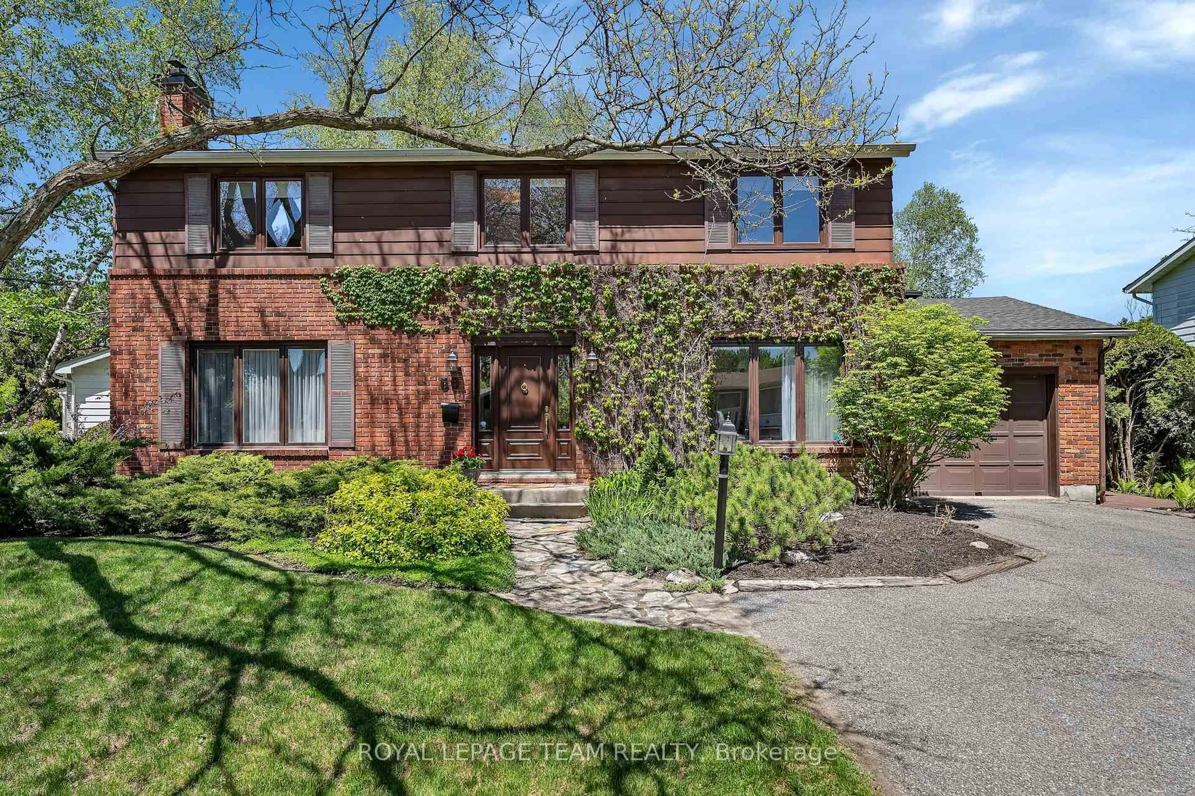 Home with brick exterior material, street for 60 Horner Dr, Ottawa Ontario K2H 5E9