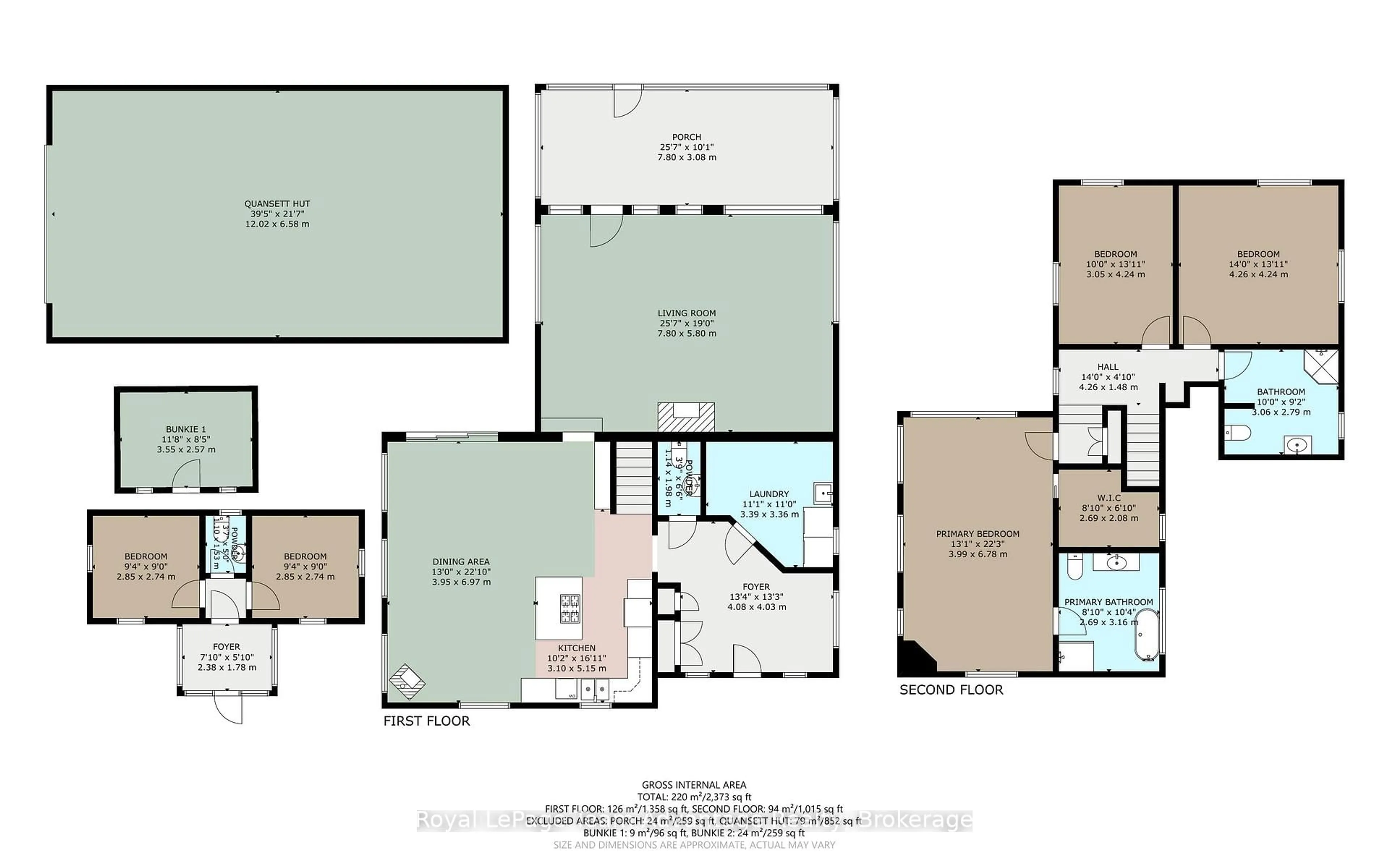 Floor plan for 121 Rattlebear Dr, The Archipelago Ontario P0G 1K0