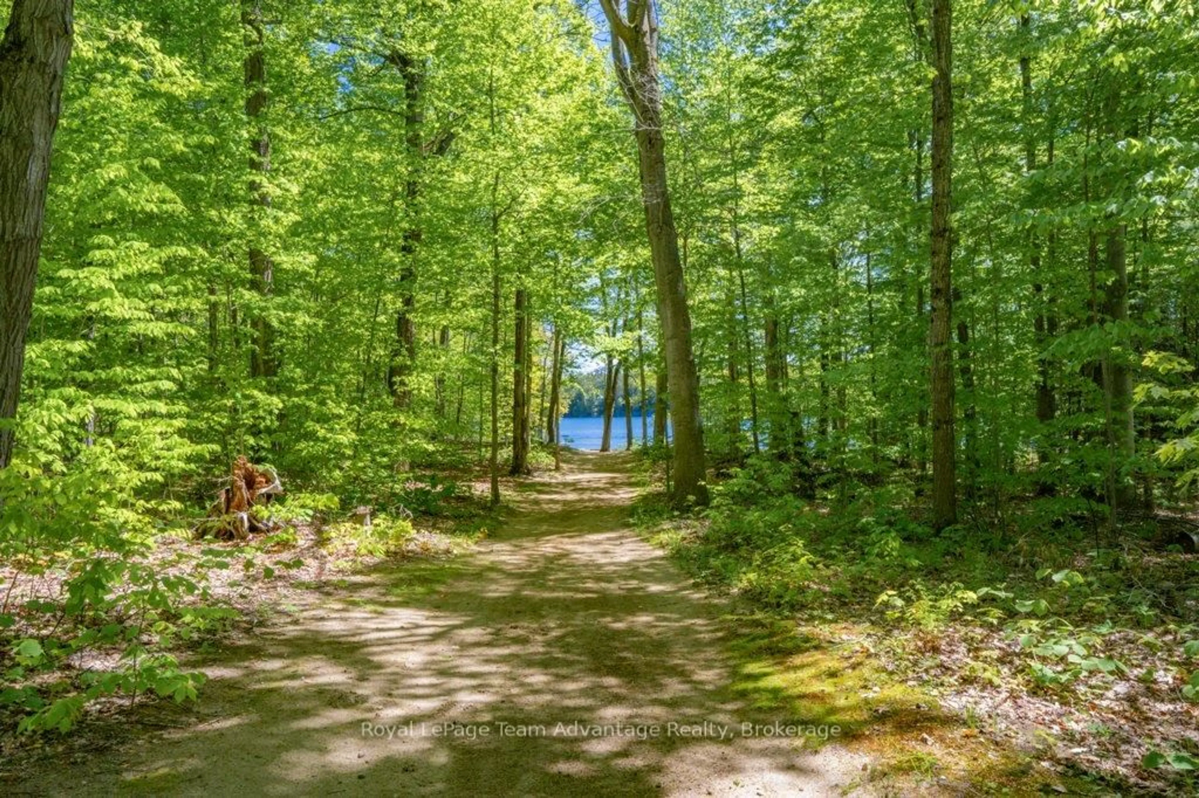 Patio, forest/trees view for 34 Beechwood Lane, Seguin Ontario P2A 0B2