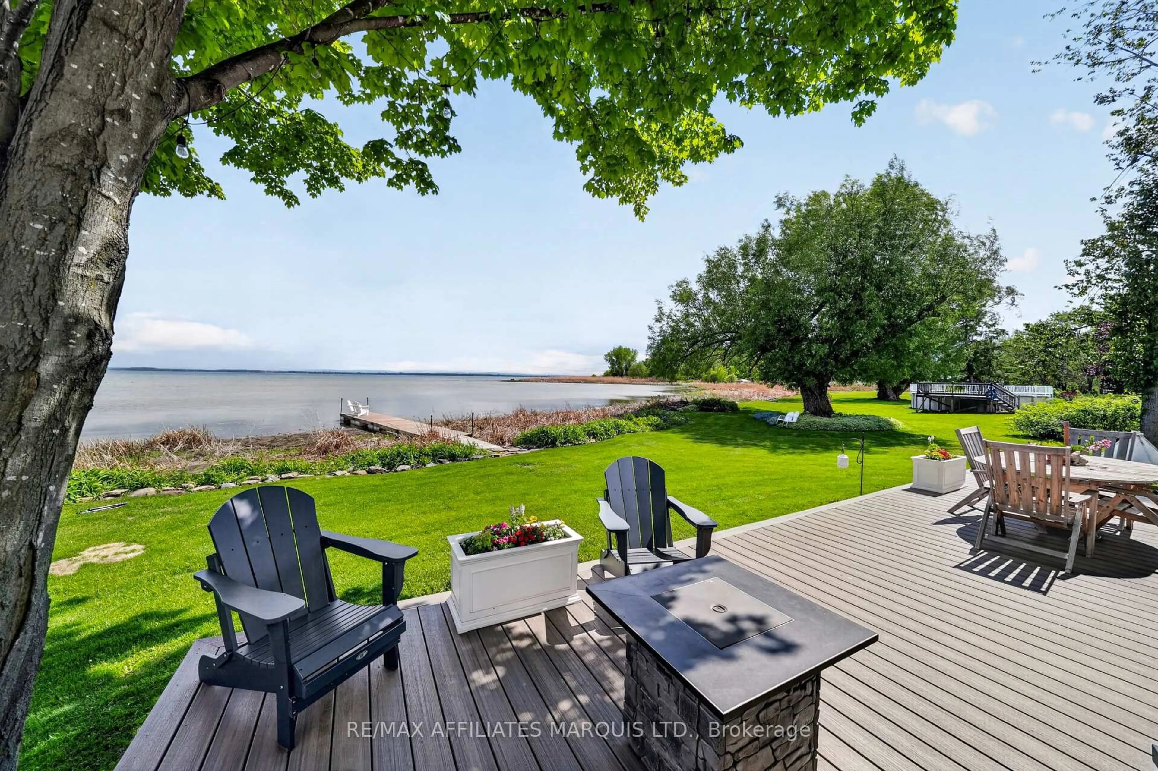 A pic from outside/outdoor area/front of a property/back of a property/a pic from drone, water/lake/river/ocean view for 6266 94th Ave, South Glengarry Ontario K0C 1E0