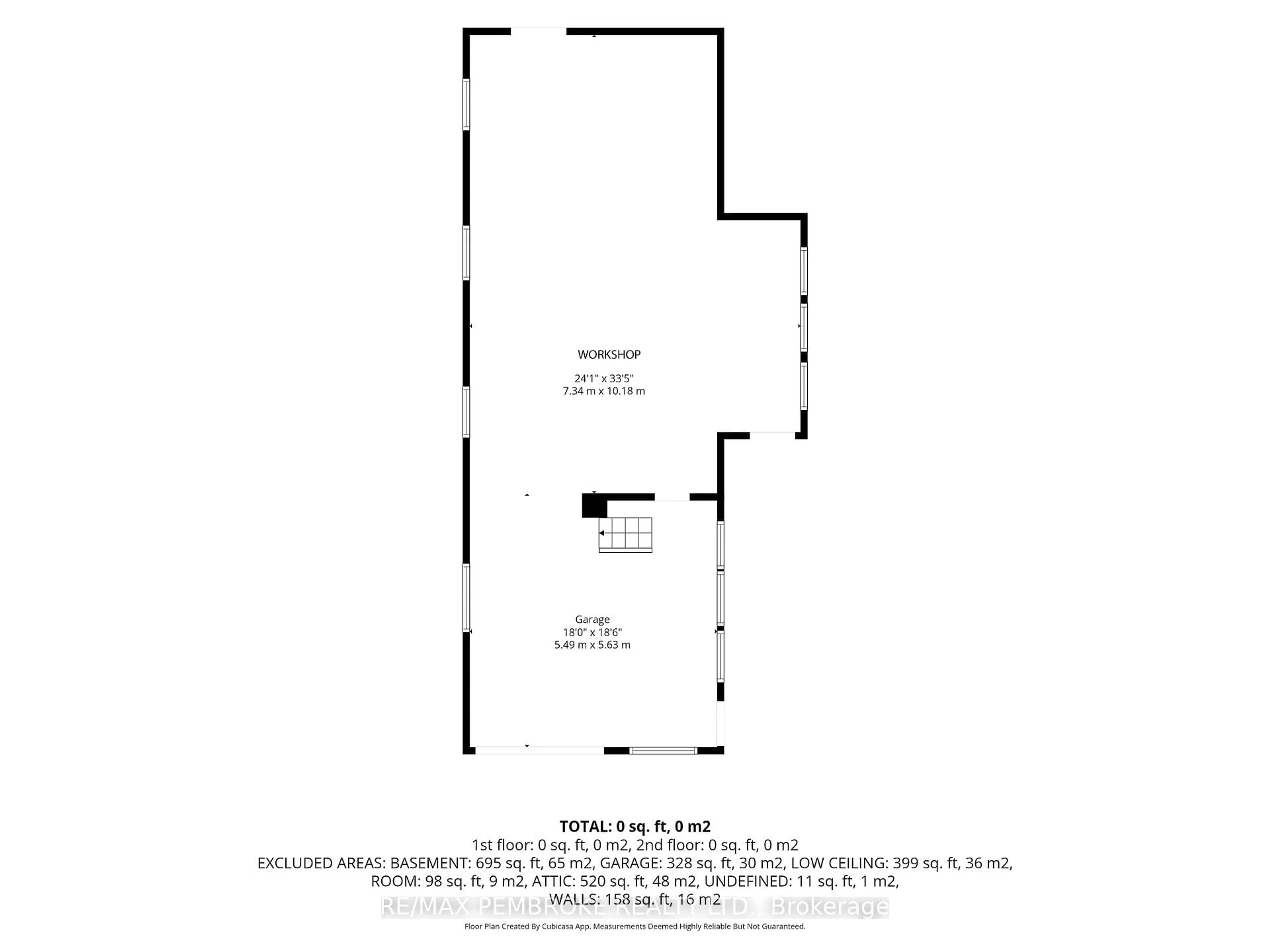 Floor plan for 236 Witt Rd, Pembroke Ontario K8A 6W5