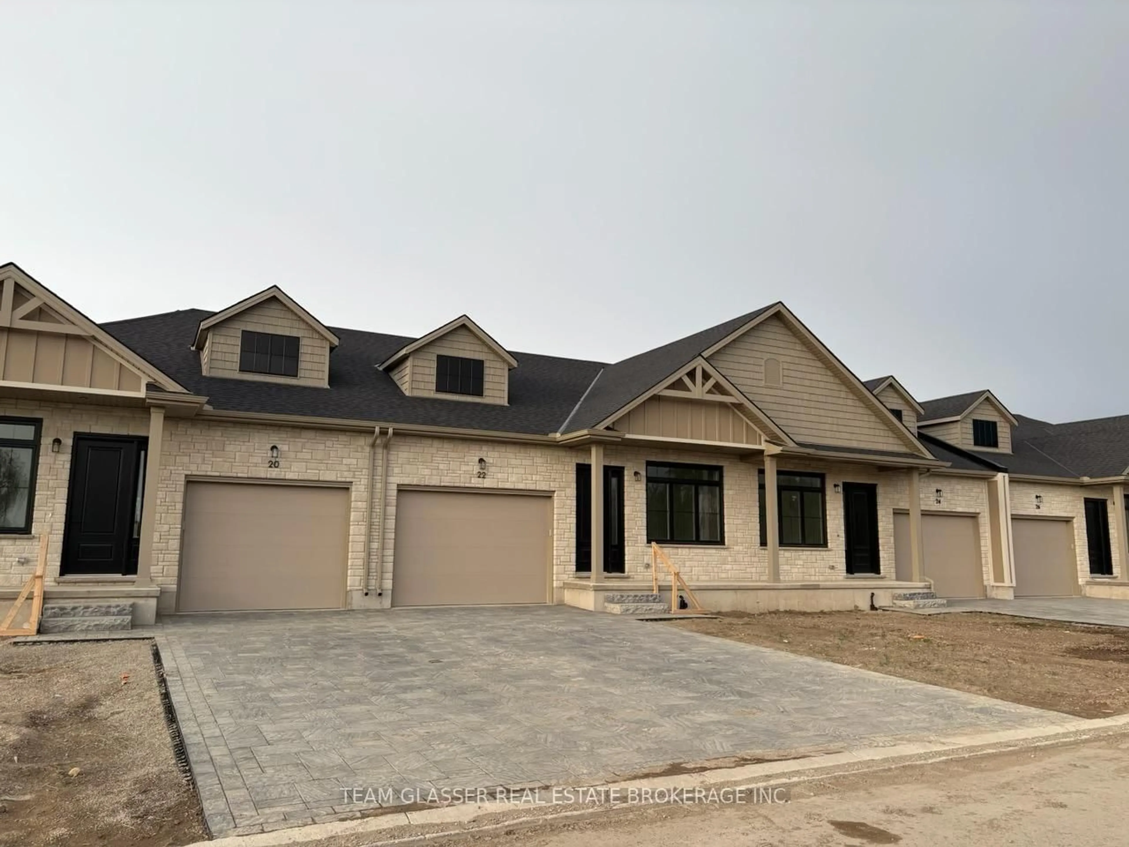 Home with vinyl exterior material, street for 22 Dearing Dr, South Huron Ontario N0M 1T0