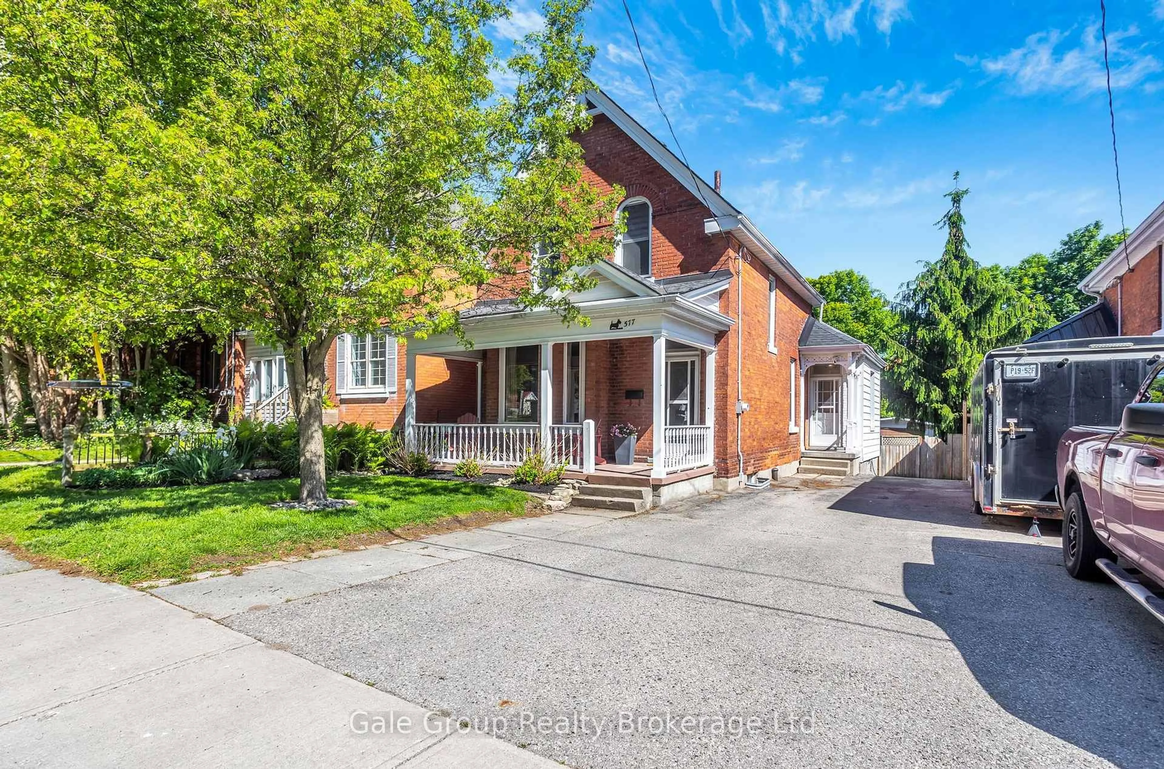 Home with brick exterior material, street for 577 GEORGE St, Woodstock Ontario N4S 4J7