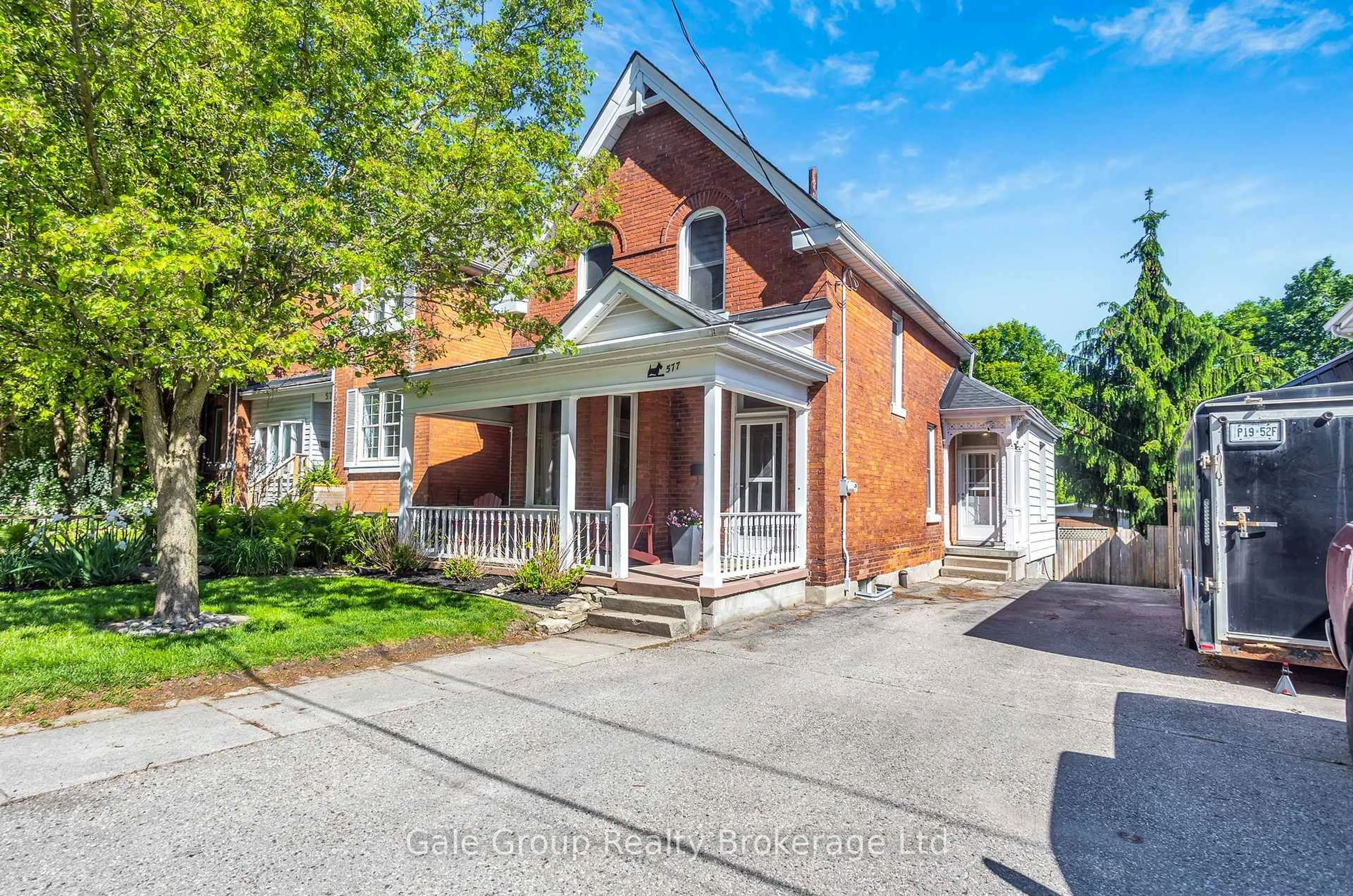 Home with brick exterior material, street for 577 GEORGE St, Woodstock Ontario N4S 4J7