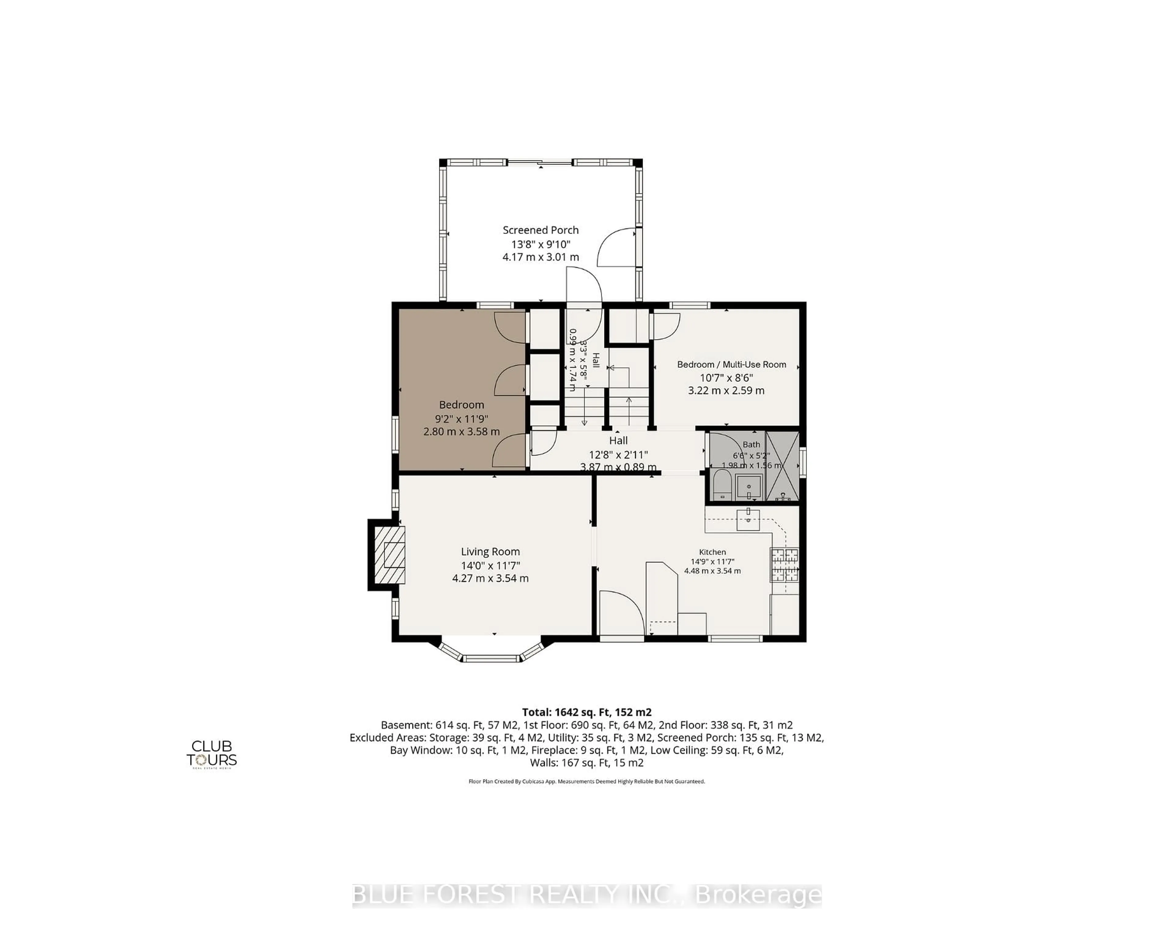 Floor plan for 48 Heather Cres, London East Ontario N5W 4L5