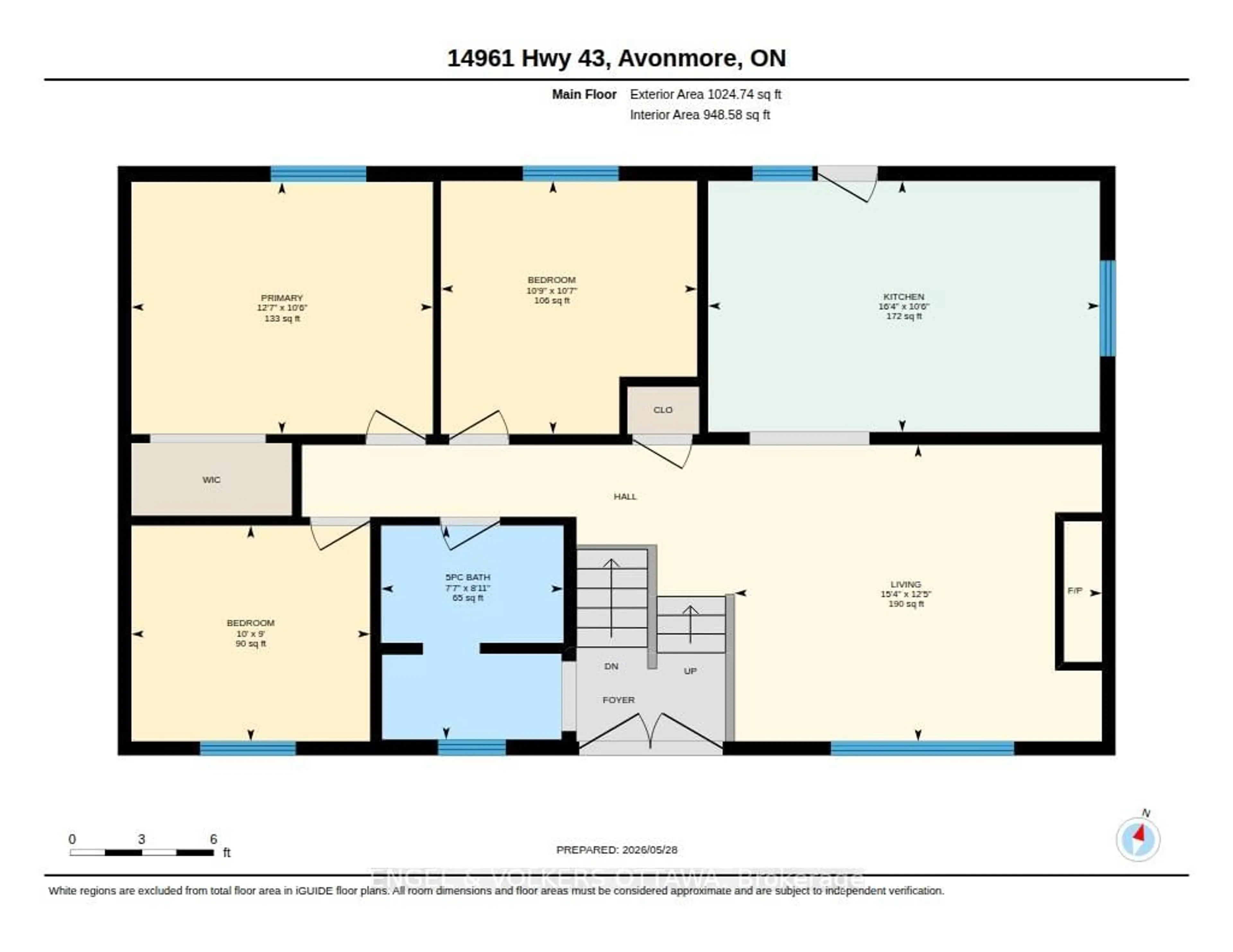 Floor plan for 14961 County Rd 43, North Stormont Ontario K0C 1K0