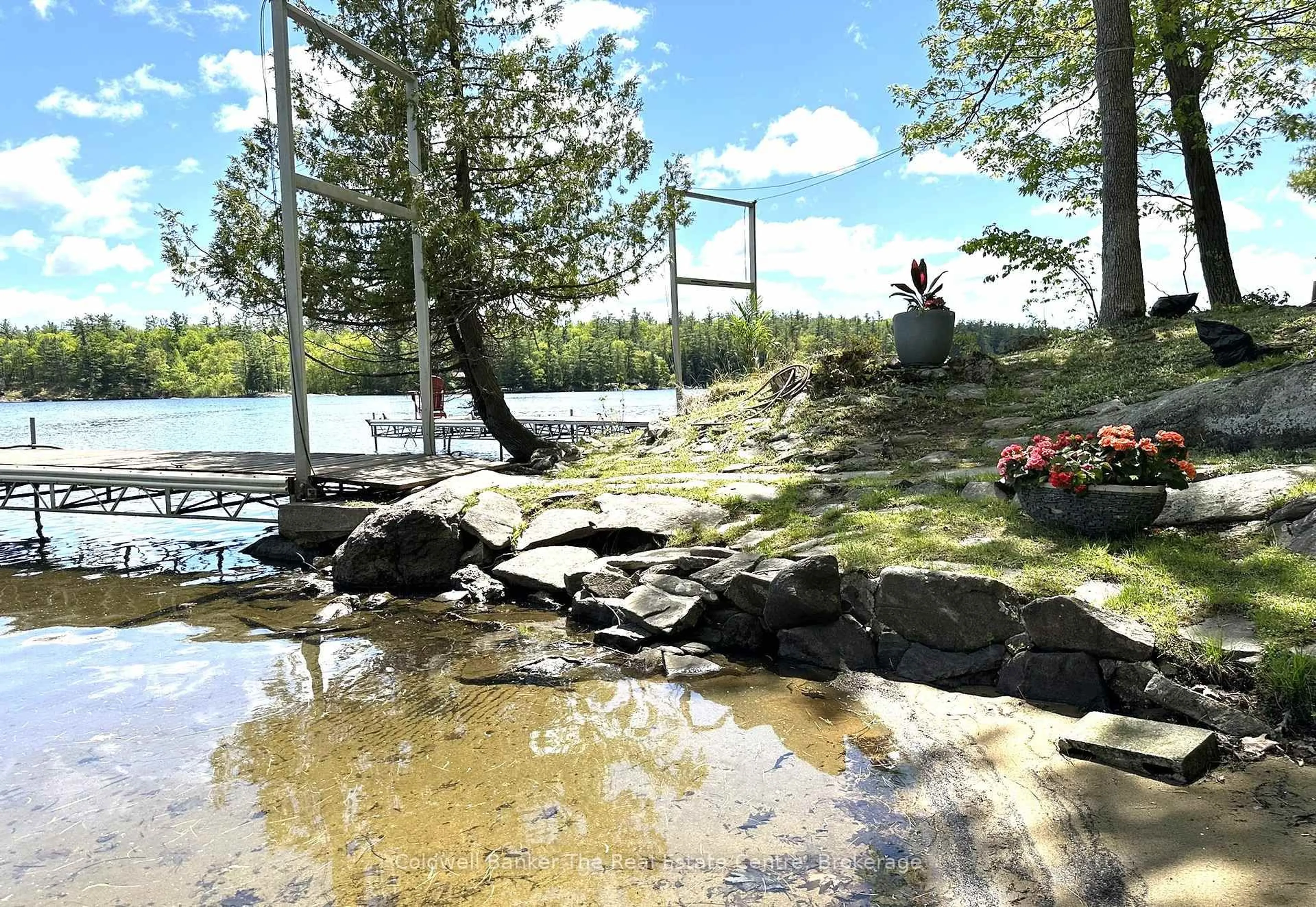 Patio, water/lake/river/ocean view for 1319 West Lions Head Rd, Gravenhurst Ontario P0P 1G0