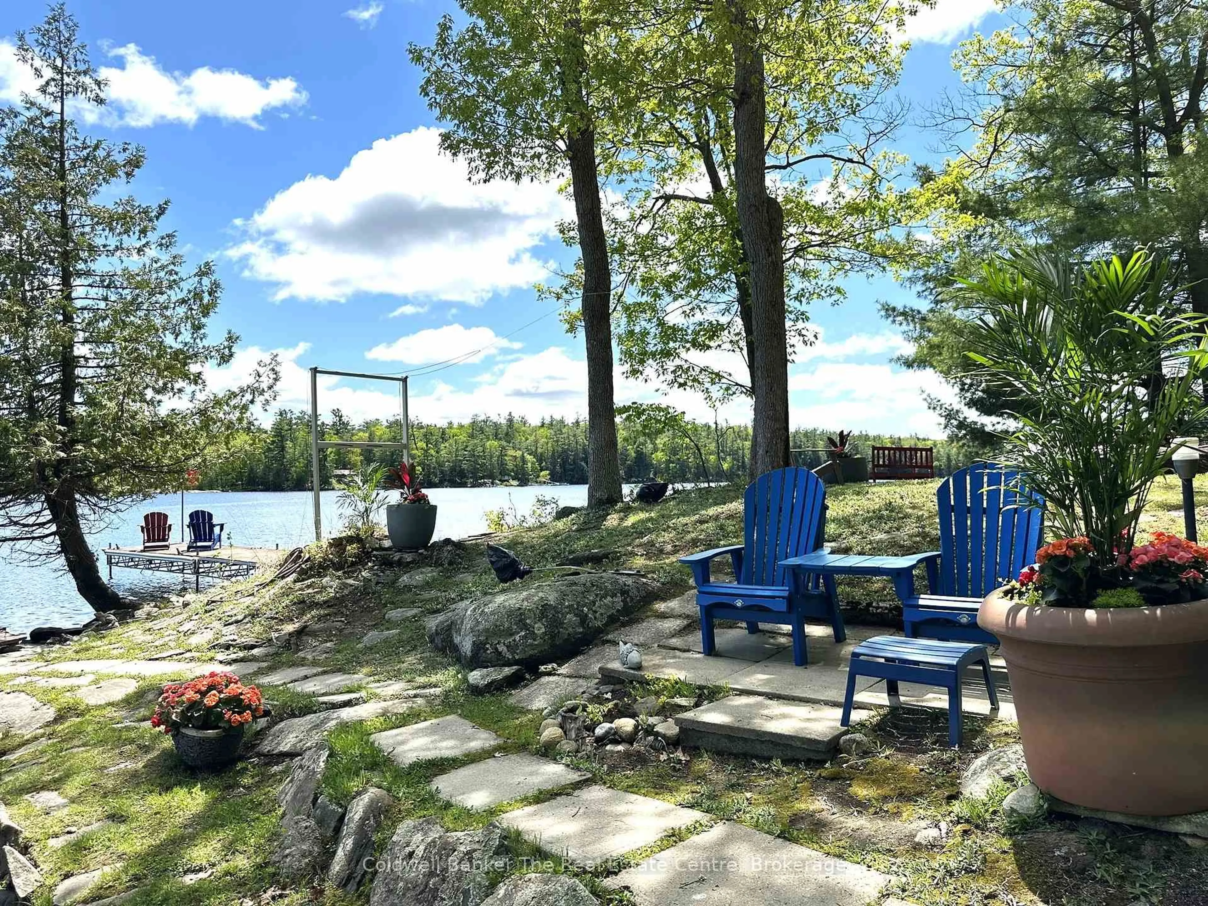 Patio, water/lake/river/ocean view for 1319 West Lions Head Rd, Gravenhurst Ontario P0P 1G0