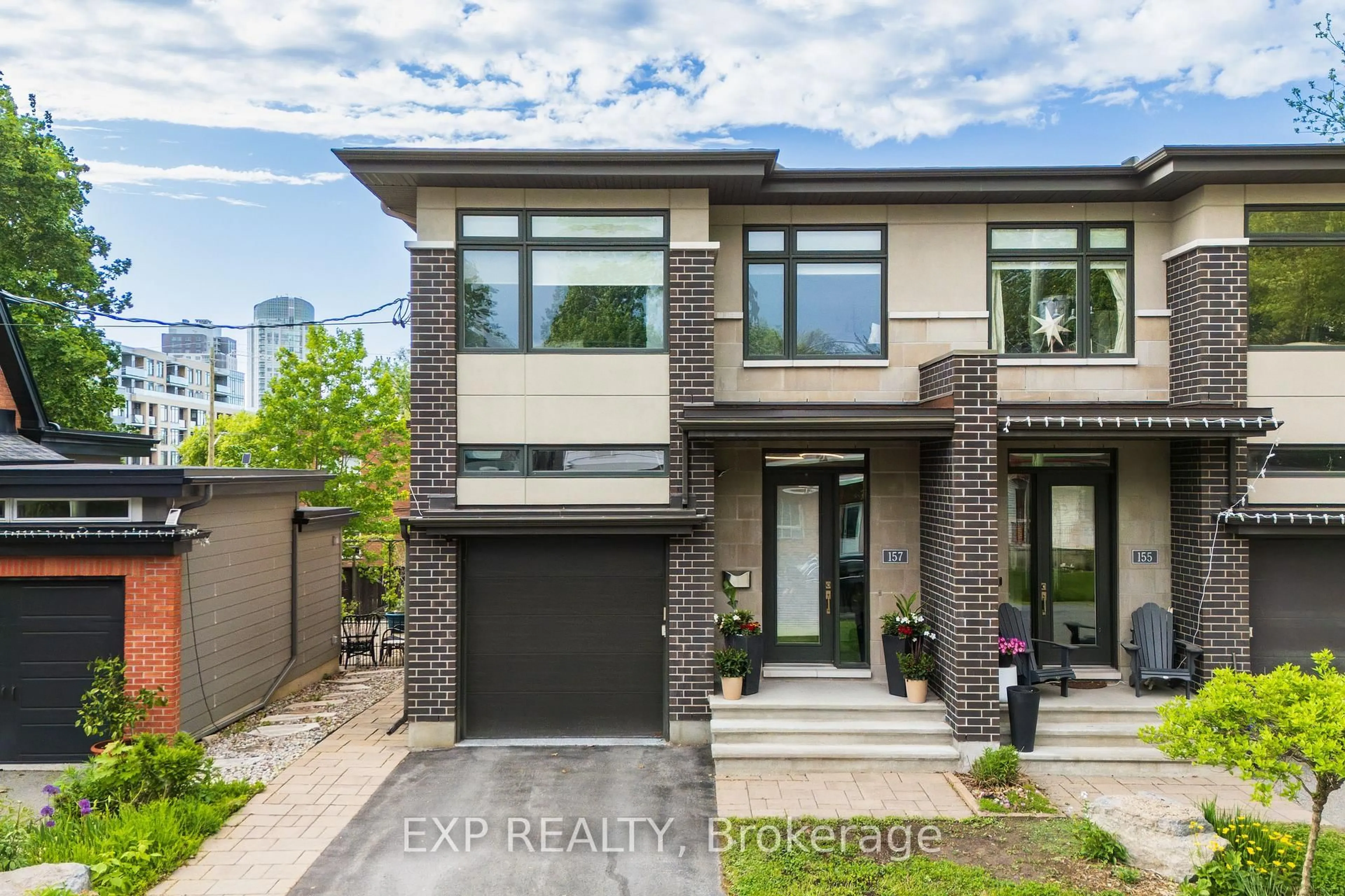 Home with brick exterior material, street for 157 Wesley Ave, Ottawa Ontario K1Z 7A1