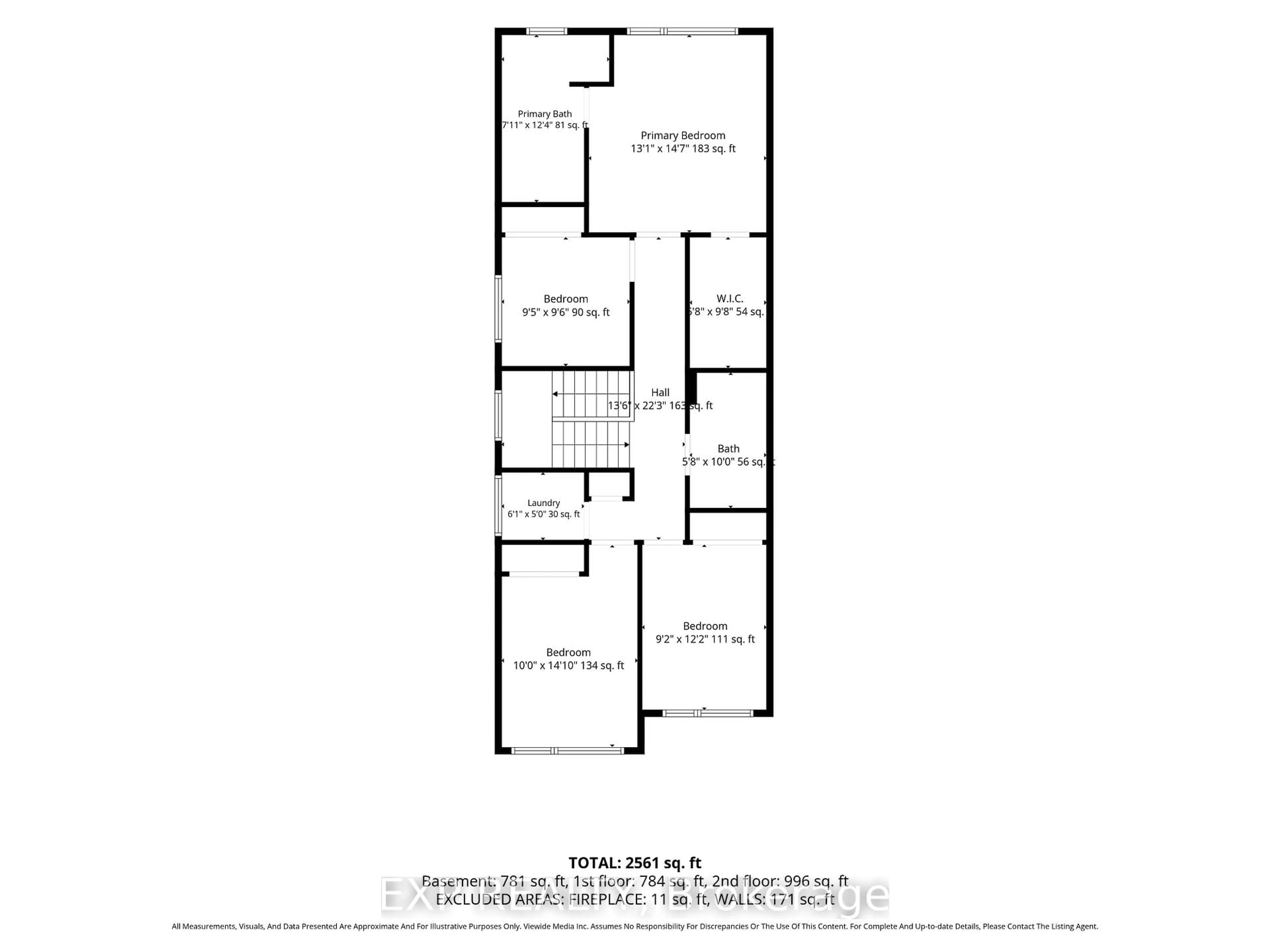 Floor plan for 157 Wesley Ave, Ottawa Ontario K1Z 7A1